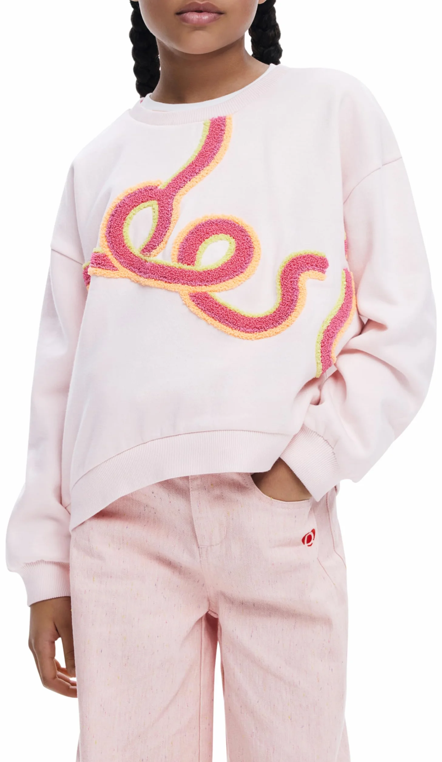 Desigual Sweatshirt Terry Niñas