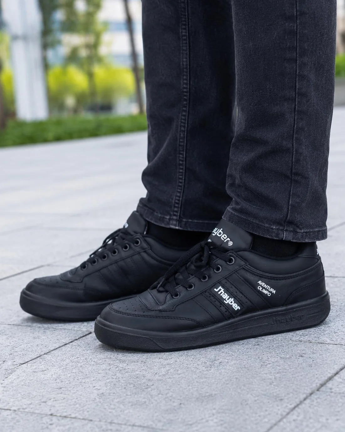 J'hayber Olimpo Zapatillas deportivas para hombre negro talla 43