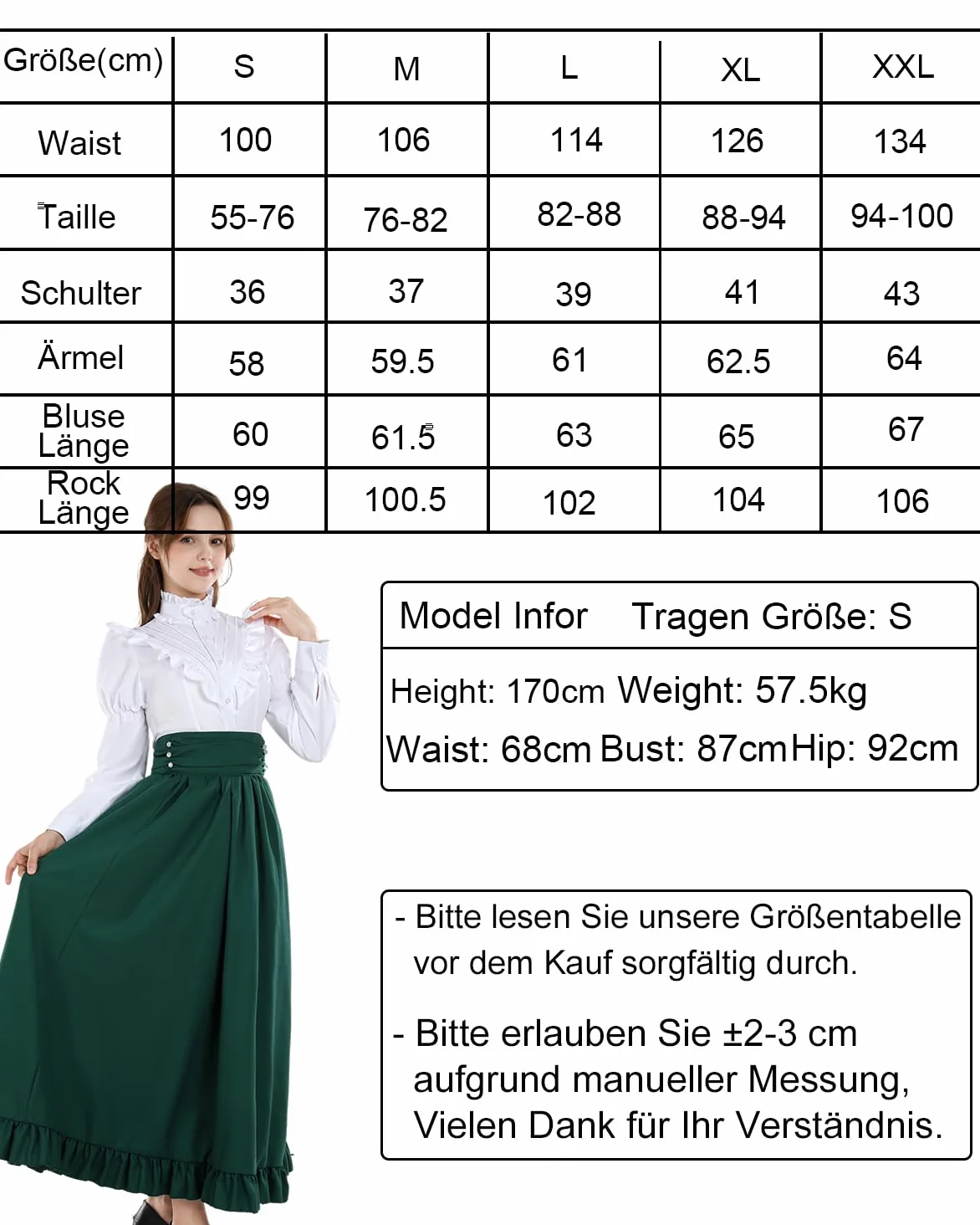 CR ROLECOS Vestido medieval mujer maxi morado floral manga larga cuello alto A-line formal invierno
