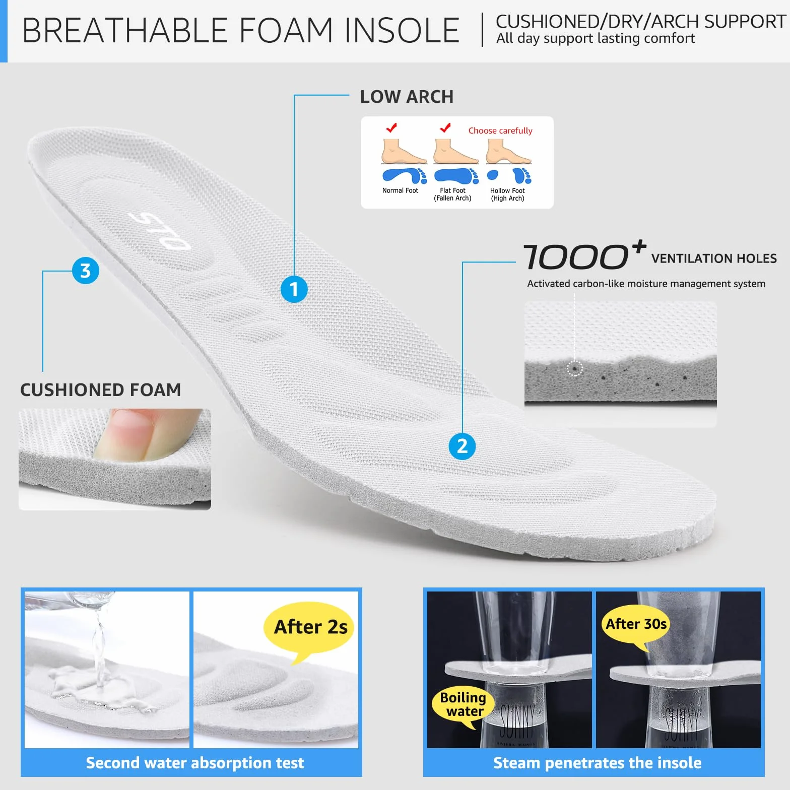 Zapatillas Slip-On Mujer Cómodas Ligeras para Correr Trabajar