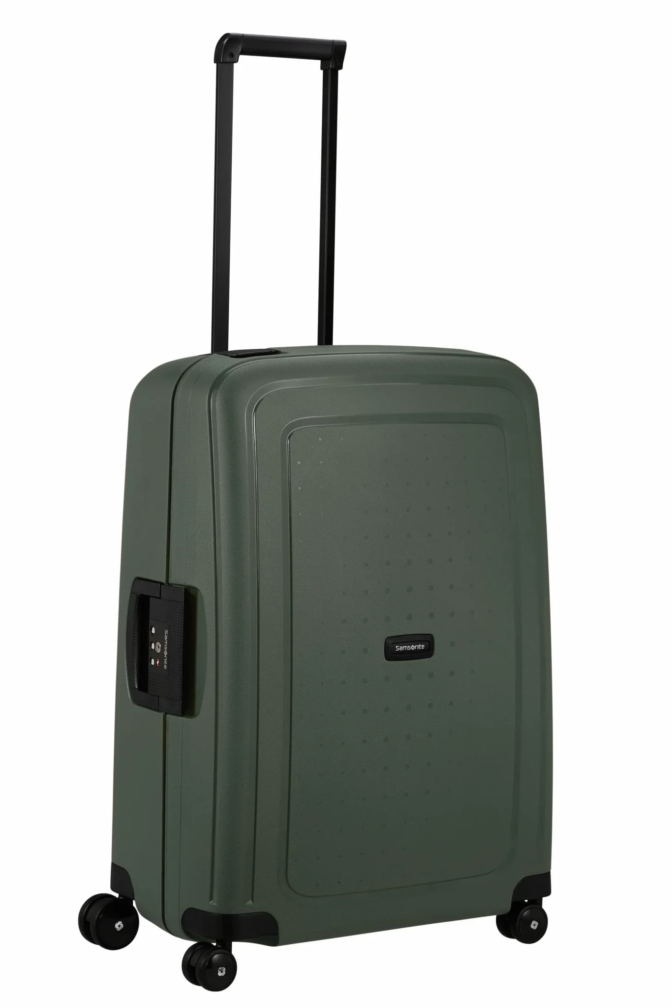 Samsonite S'Cure Renewed Spinner M Maleta 69 cm 79 L Verde Dark Green