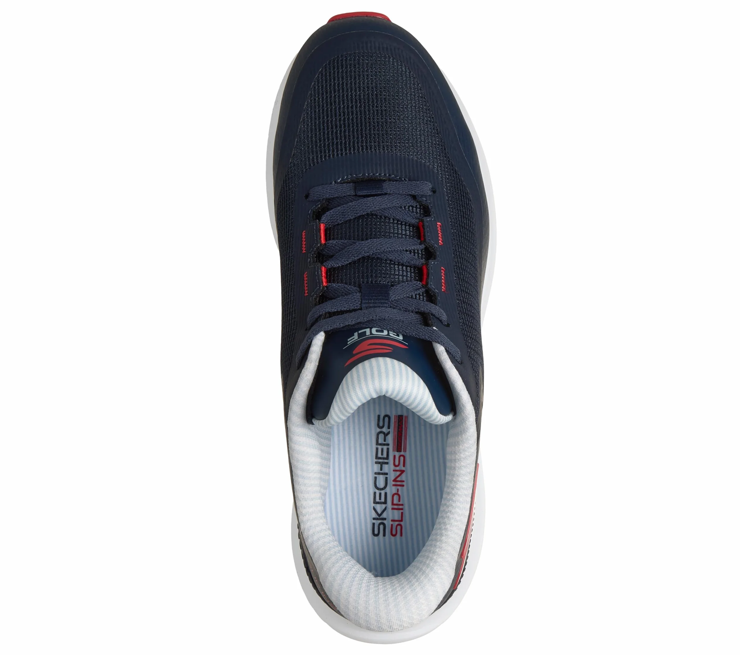 Skechers Slip-ins Go Golf Flight Spikeless Lace Up Mesh Sneakers For Men