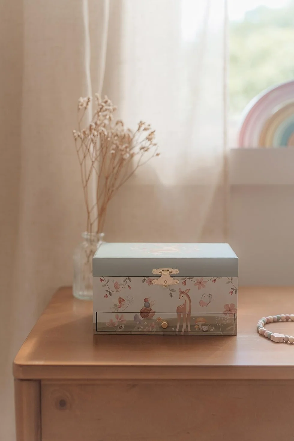 Little Dutch Fairy Garden Joyero con ciervo musical