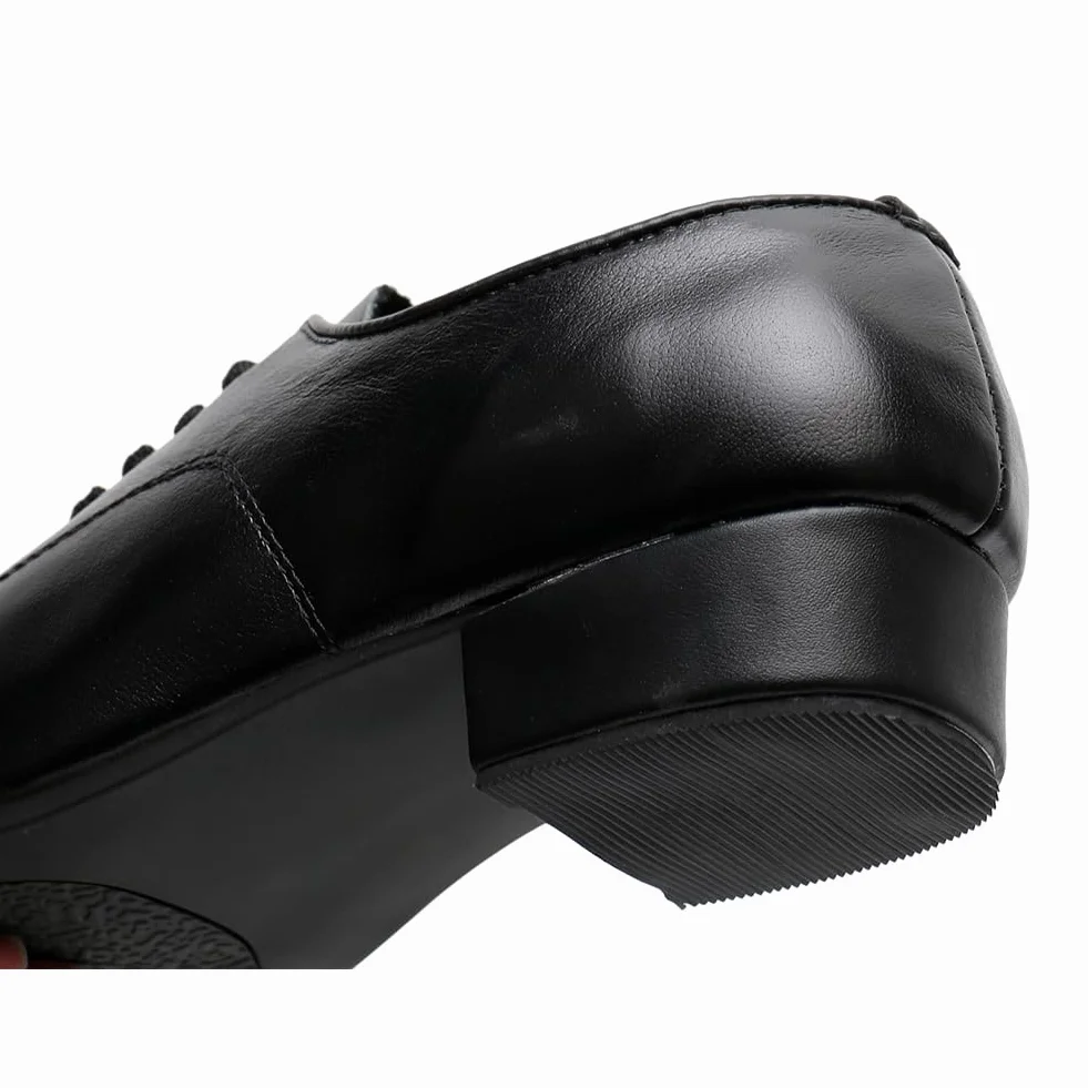 Zapatos Baile Hombre Piel Salsa Bachata Latino Cerrados