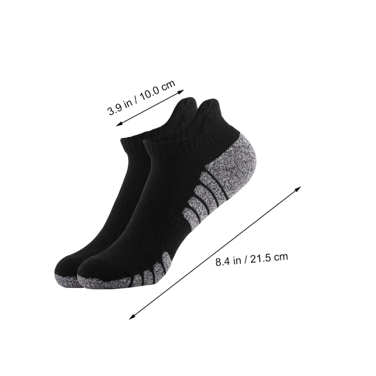 Gatuida 6pares Calcetines Antideslizantes Para Correr Gruesos De Algodón Calcetines Tobilleros Transpirables Para Deportes y Entrenamiento