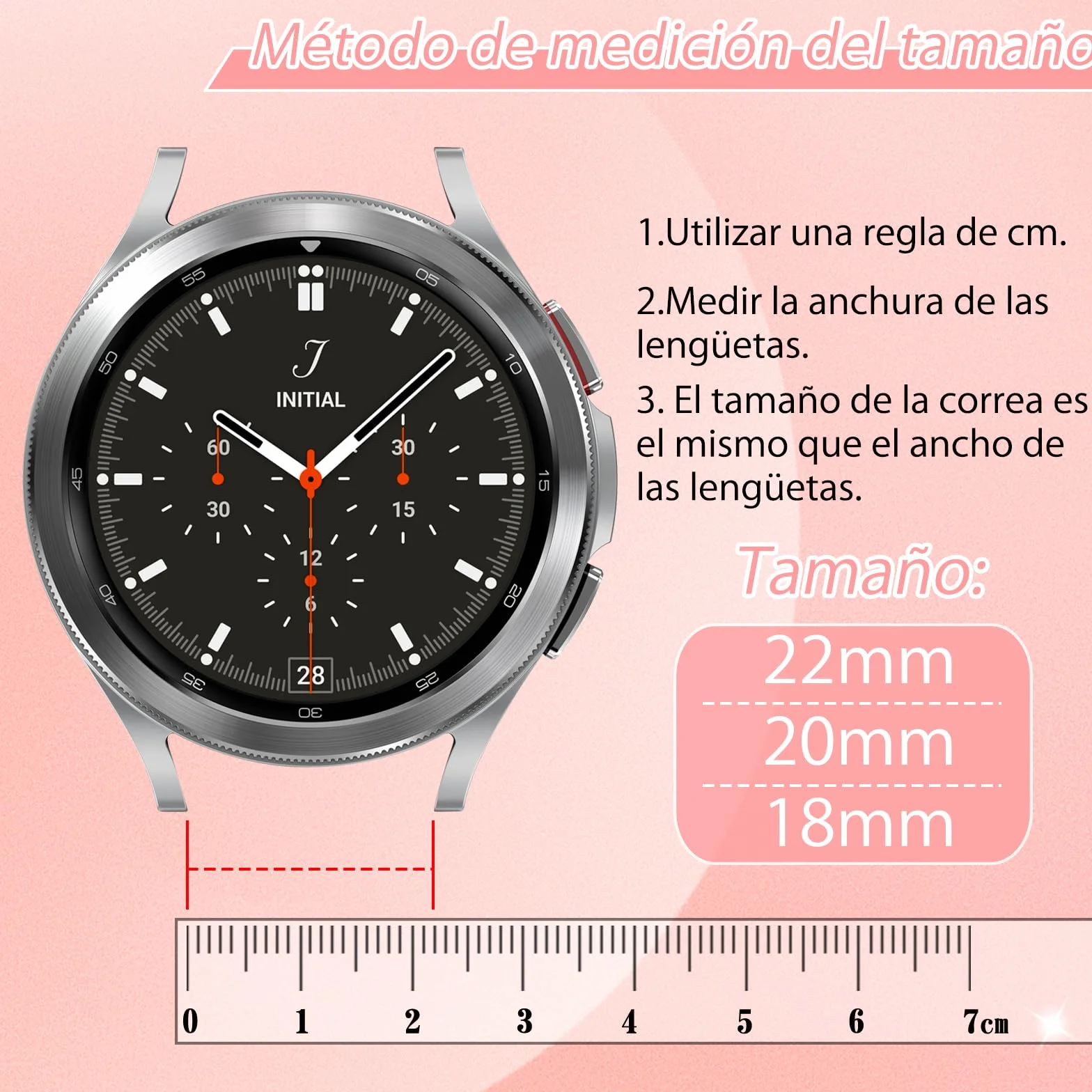Correas de Nylon para Reloj Compatible 18mm 19mm 20mm 22mm 24mm Transpirables