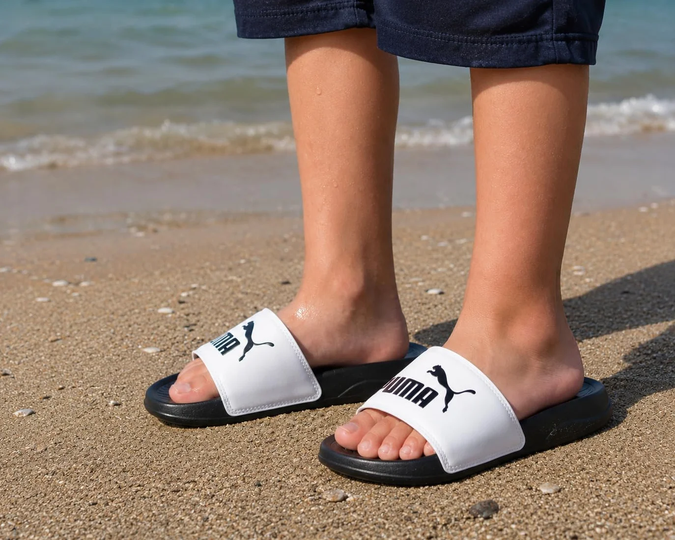 PUMA Zapatos de Playa y Piscina Unisex bebé 372017