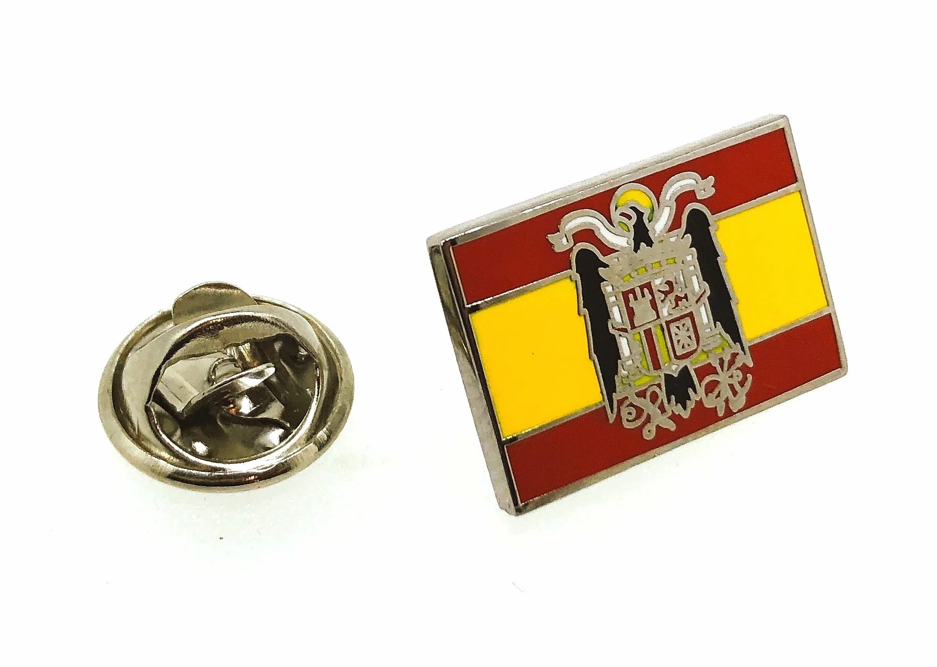 Pin de Traje del Bandera de España Aguila San Juan | Complementos Originales de Hombres y Niños Para Chaquetas, Americanas o Jerséis | Detalles Para Regalos