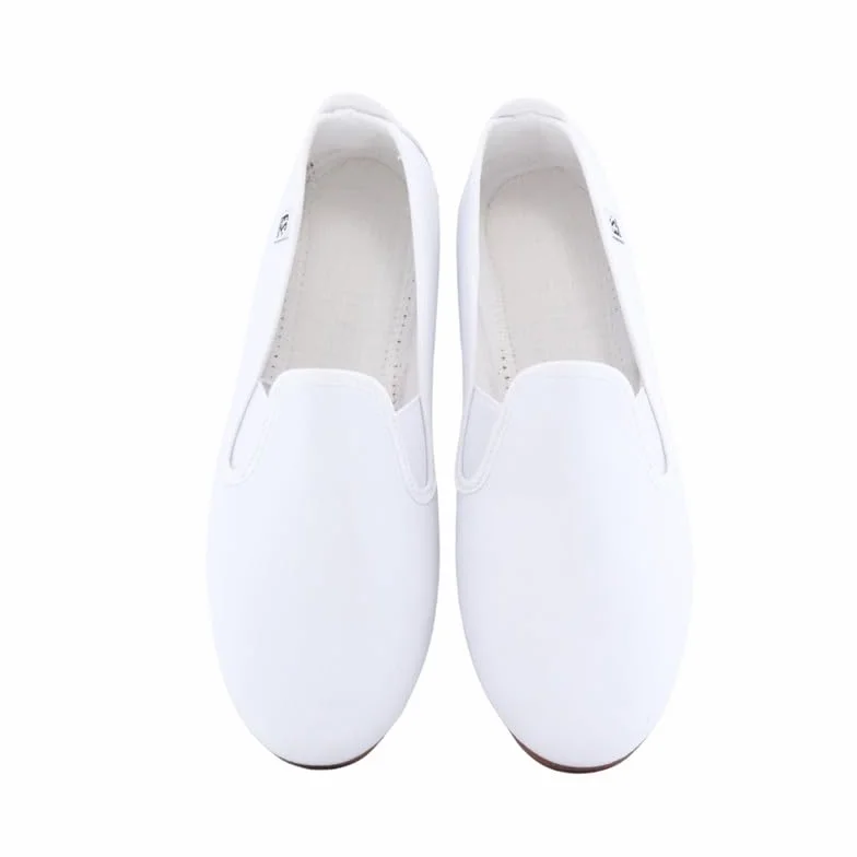 Zapatillas de lona Kung-Fu Escoolers E55 35 Blanco