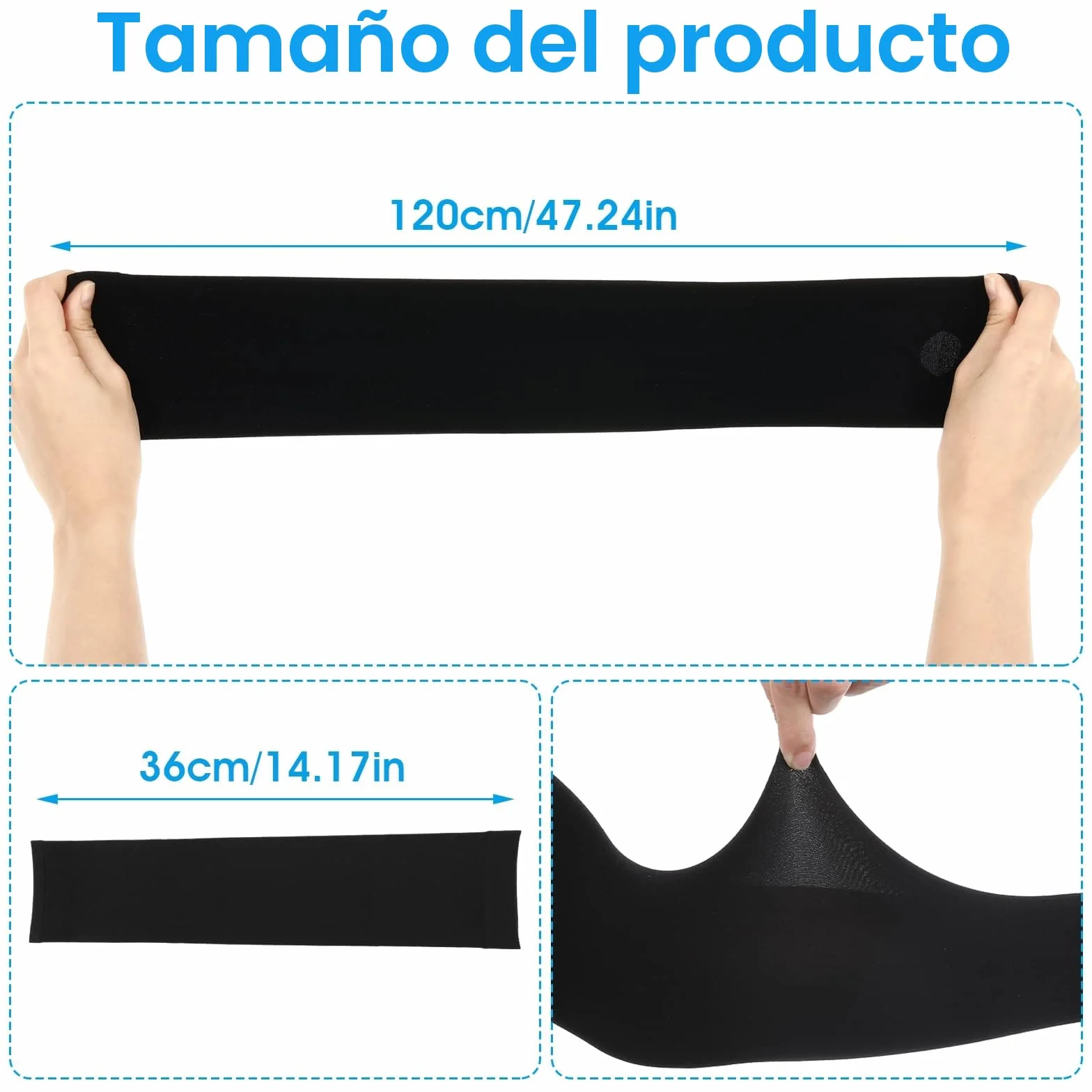 Ouligay 4 pares mangas de compresión protección solar UPF 50 calentadores de brazo golf