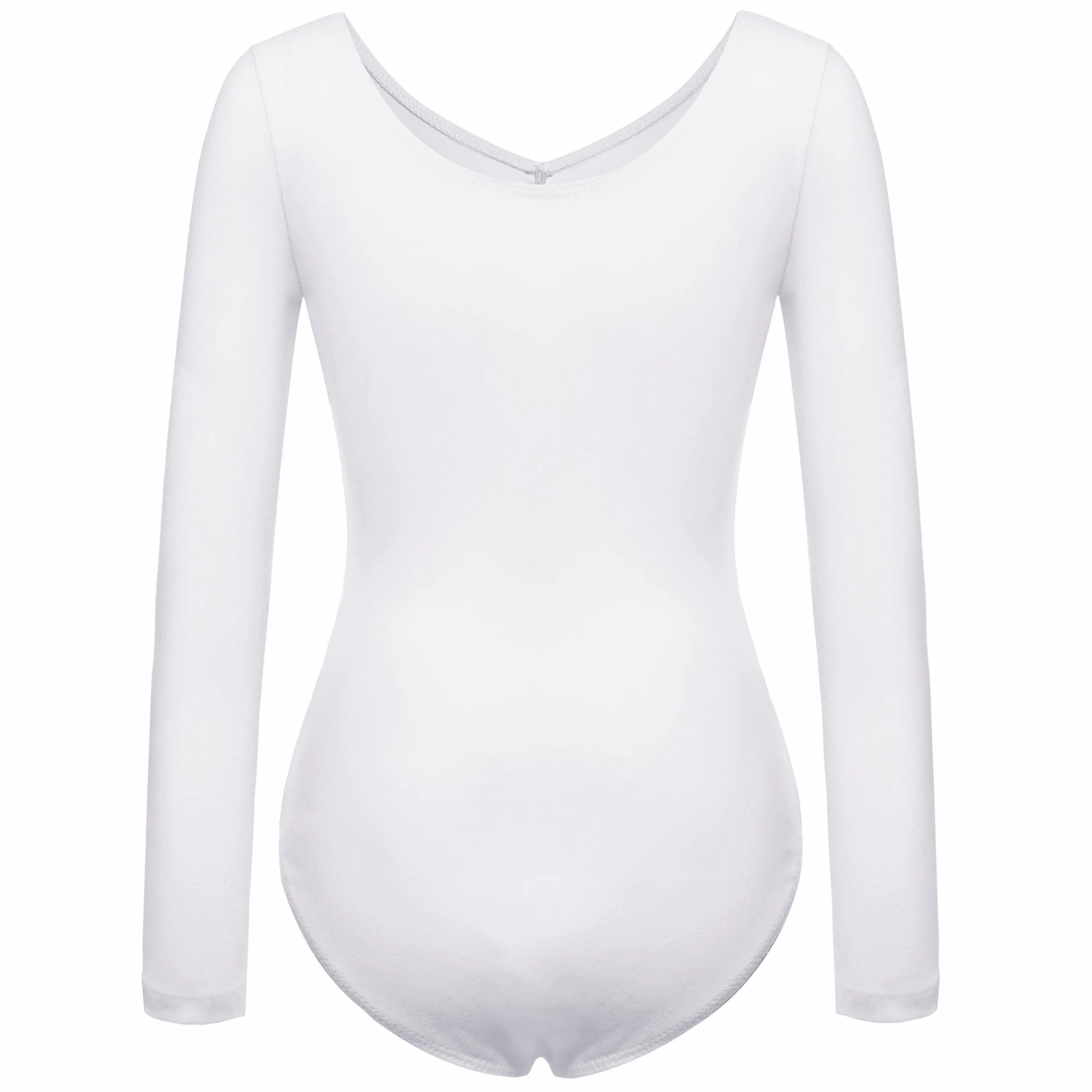 Maillot de Ballet Danza para Niña Traje Leotardo Clásico Manga Larga Actuación