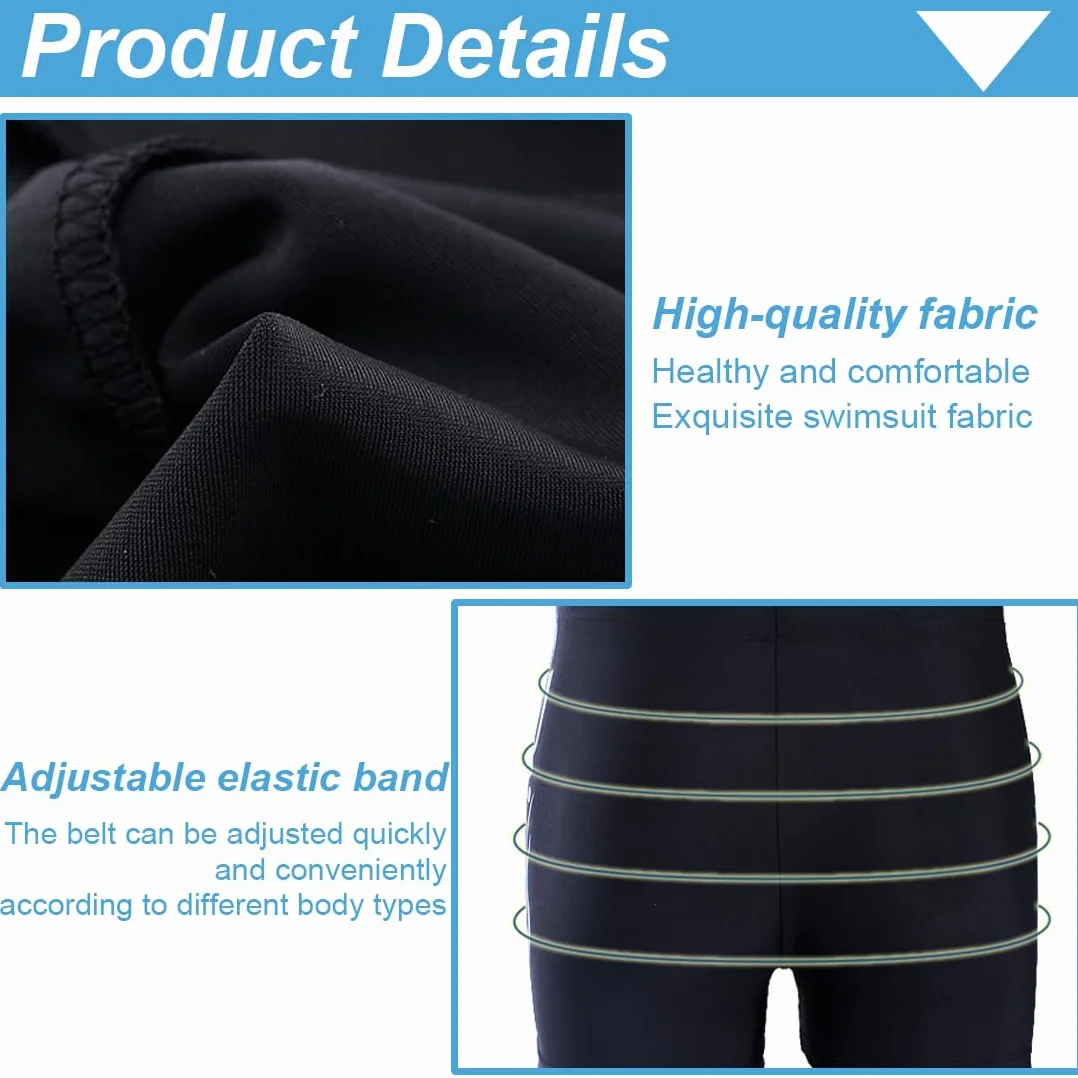 Traje de baño para Hombre con Capucha superelástico Playa Natación Buceo XL
