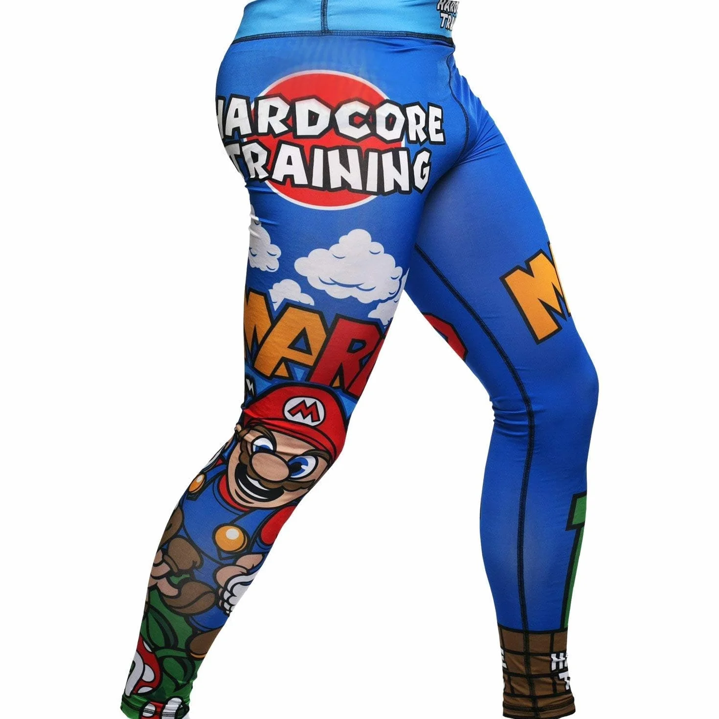 Pantalones de compresión para hombre Hardcore Training, ropa deportiva BJJ no Gi