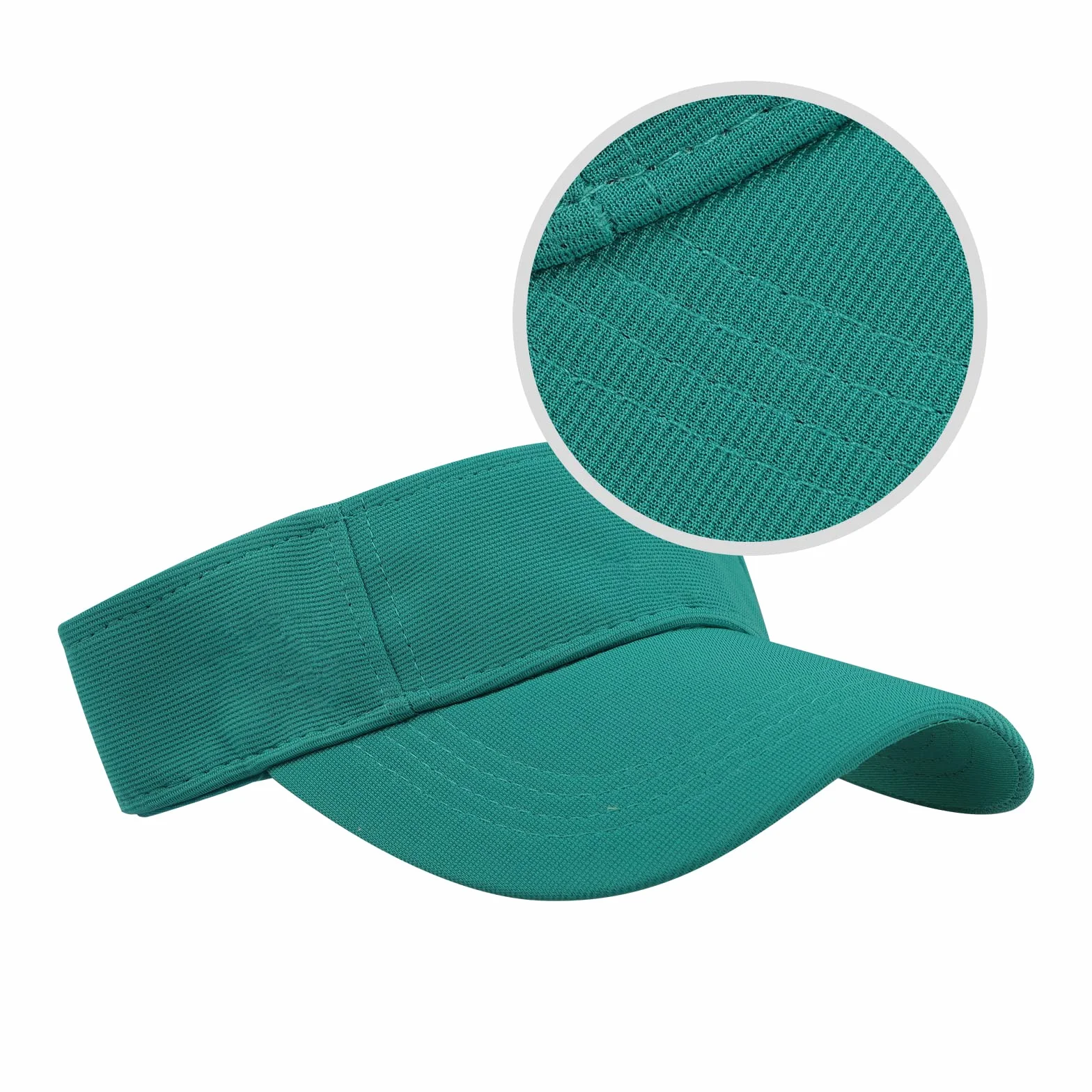 Gorra de visera para niños de algodón ajustable Azul Talla única