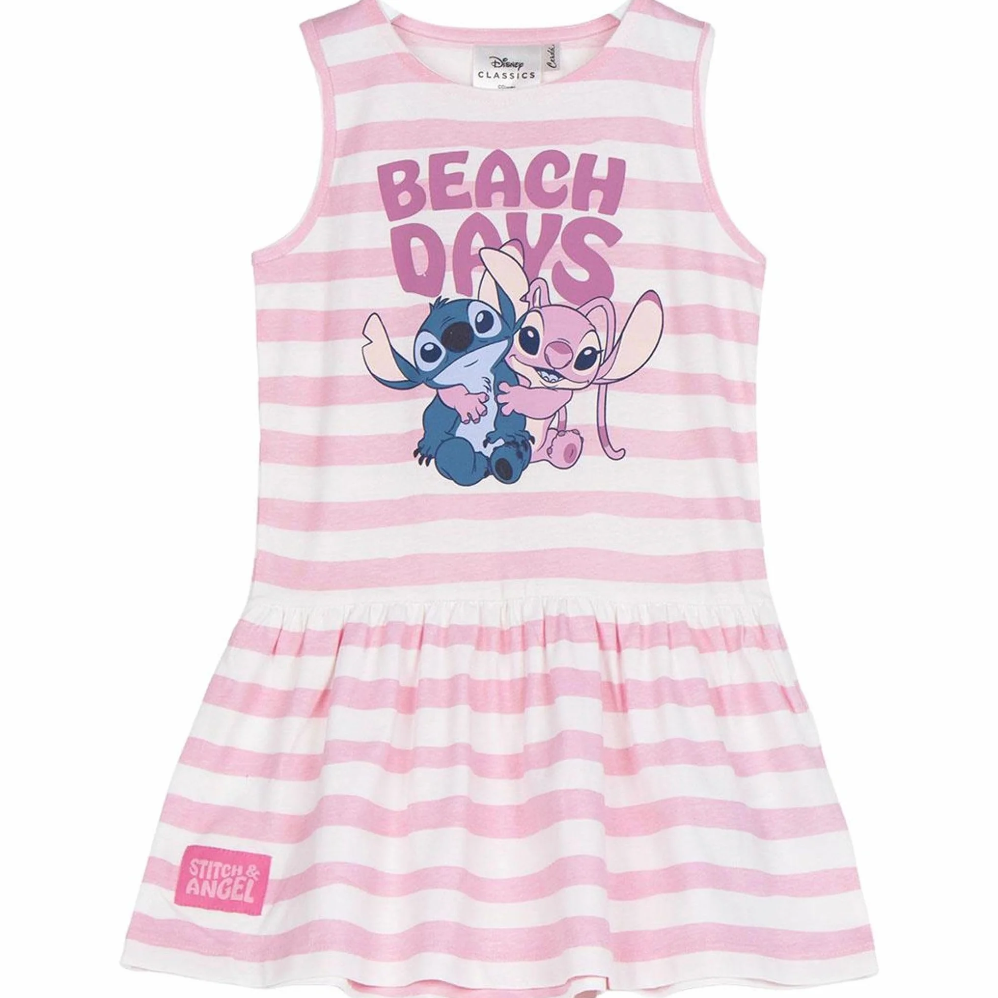 Vestido Stitch para niñas con Estampados encantadores