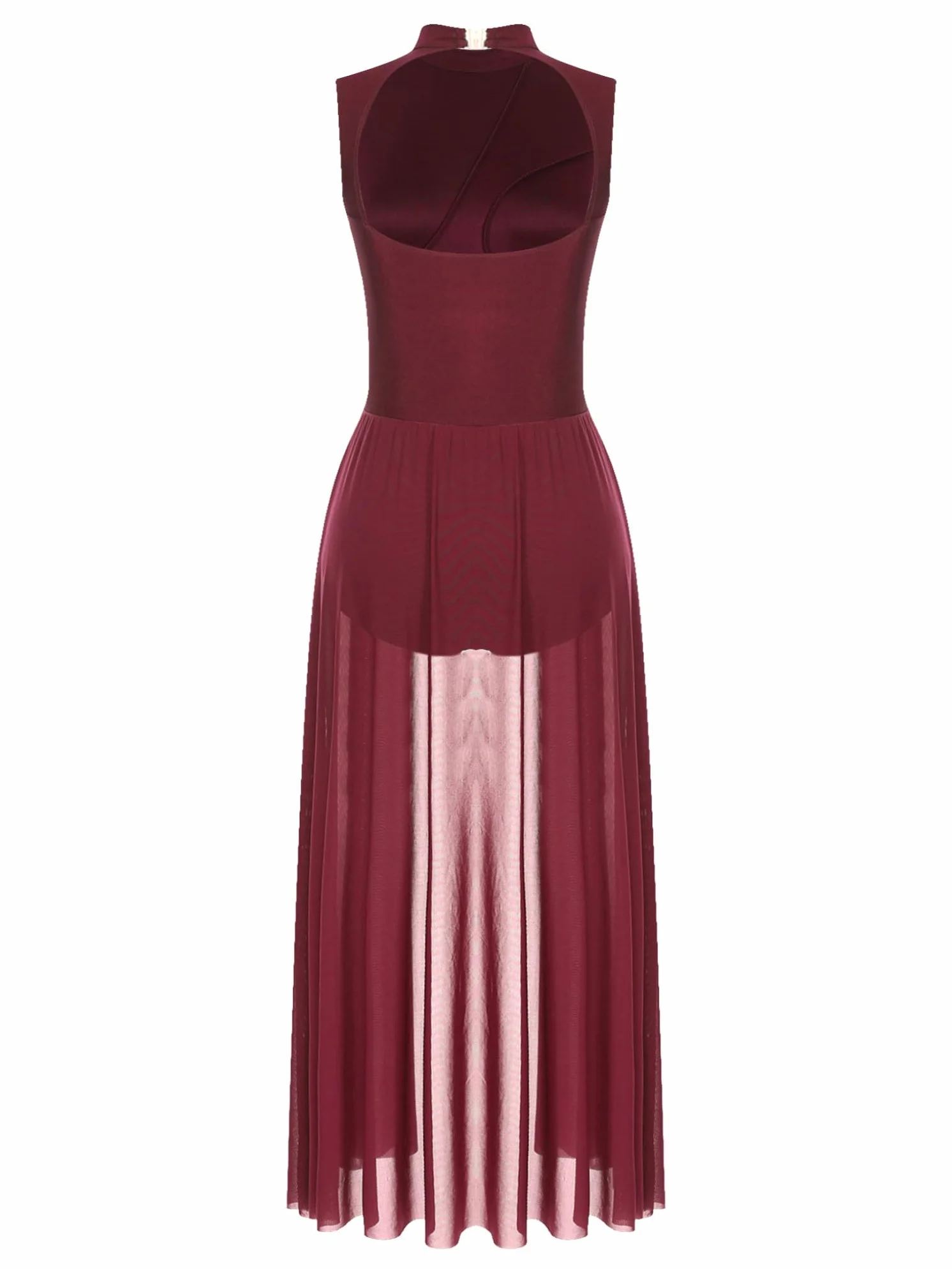 Freebily Vestido De Danza Lírica para Mujer Maillot De Danza Clásica Sin Mangas