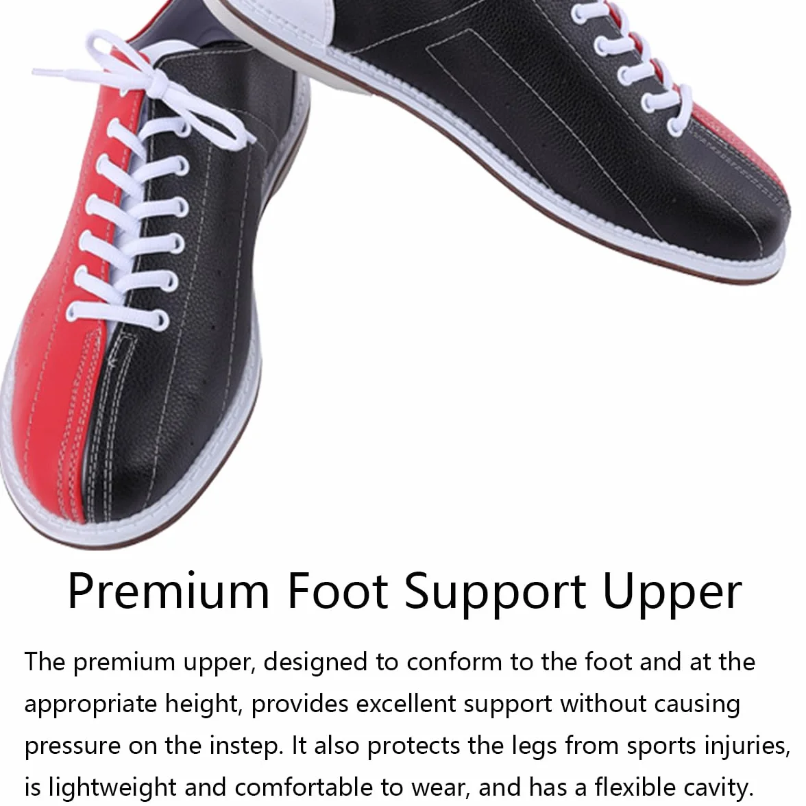 Zapatos De Bolos Hombre Ligero Cuero Talla Grande Diestros