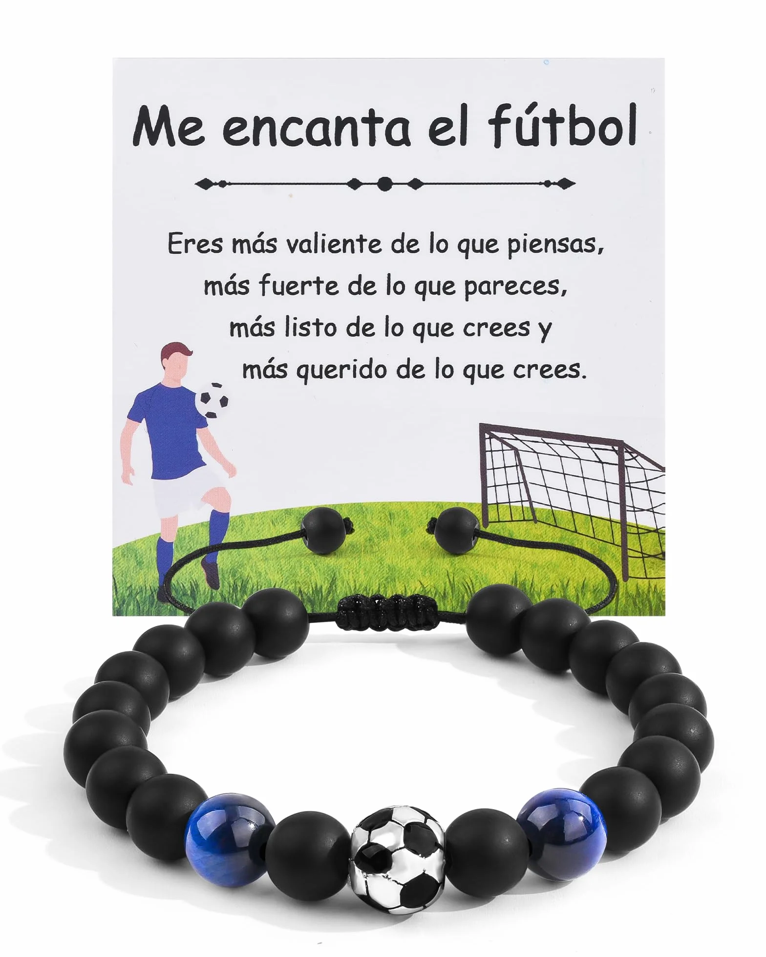VGWON Pulsera de Fútbol Regalos para Niños Adolescentes 7-18 Años Originales Unisex Navidad