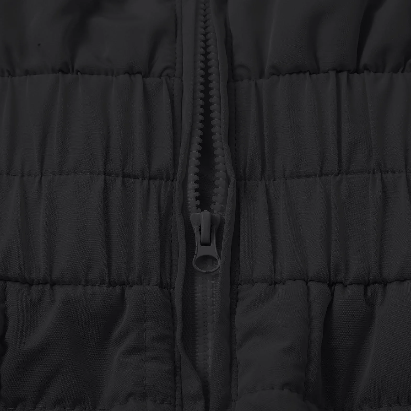 Traje de nieve acolchado para jóvenes con cremallera central, mono con capucha y forro polar otoño invierno