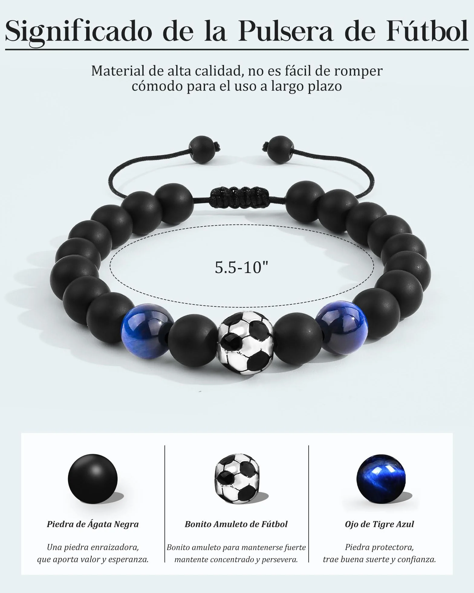 VGWON Pulsera de Fútbol Regalos para Niños Adolescentes 7-18 Años Originales Unisex Navidad