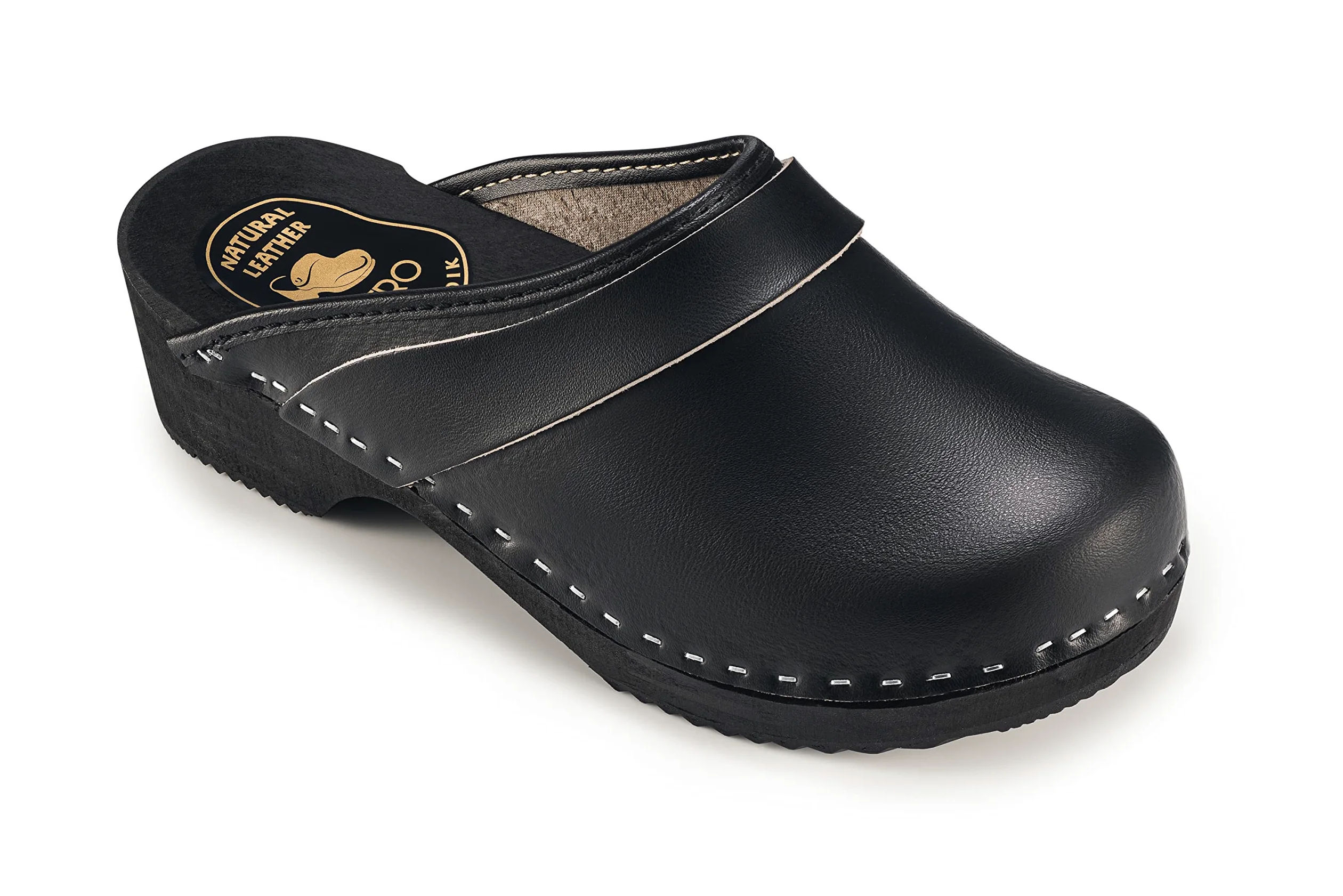 ESTRO Zuecos para Mujer Calzado Hombre Sanitario De Madera De Trabajo CDL07