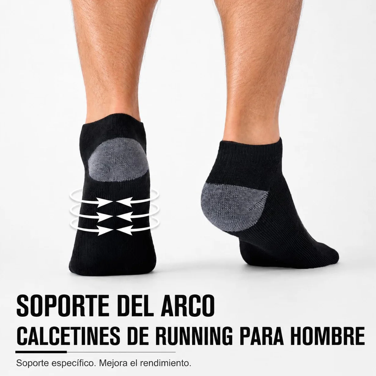 SockWaddles Calcetines Tobilleros de Running para Hombre Mujer 8 Pares Anti-Ampollas