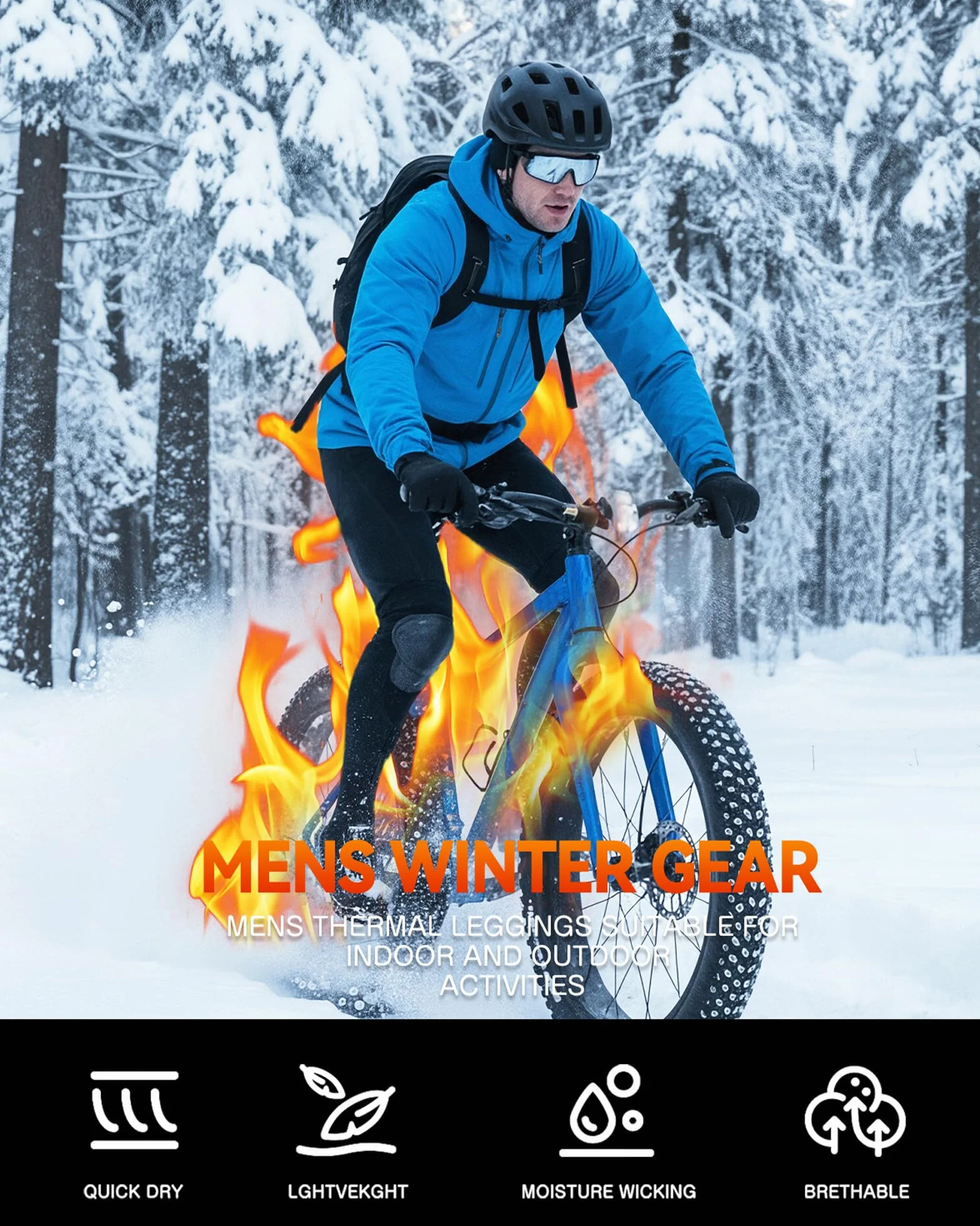 Boyzn Paquete de 2 Pantalones Deportivos de Compresión para Hombre, Mallas de Capa Base Activa Leggings de Entrenamiento y Correr con Bolsillos