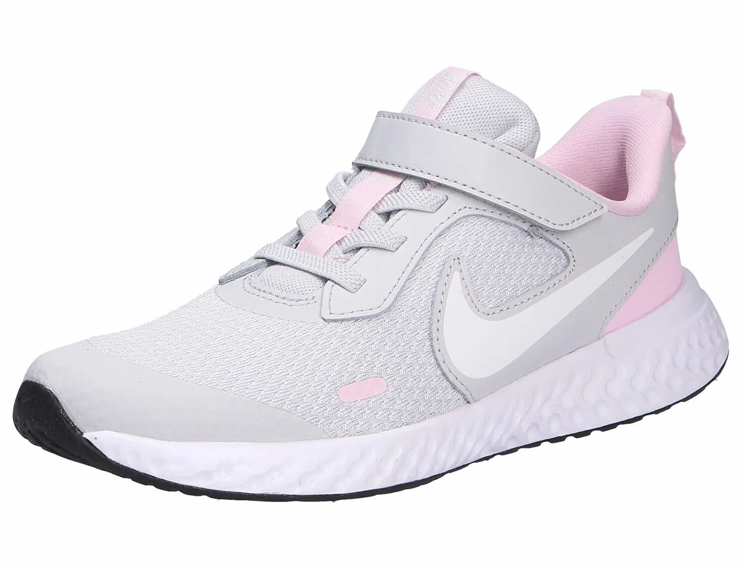 Nike Revolution 5 PSV Zapatillas Unisex niños Photon Dust White Pink Foam 28.5 EU
