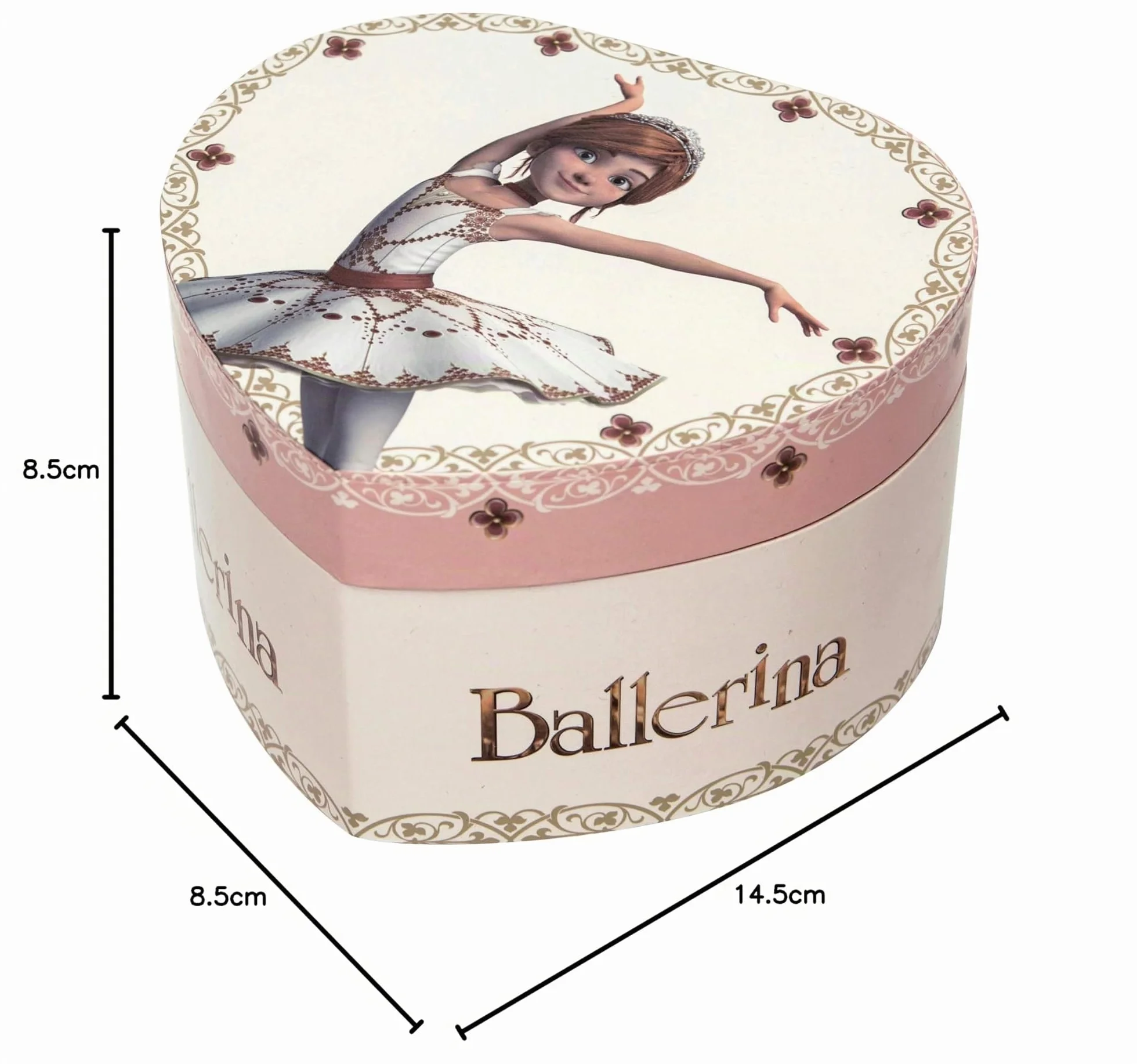 Trousselier Bailarina gran corazón musical