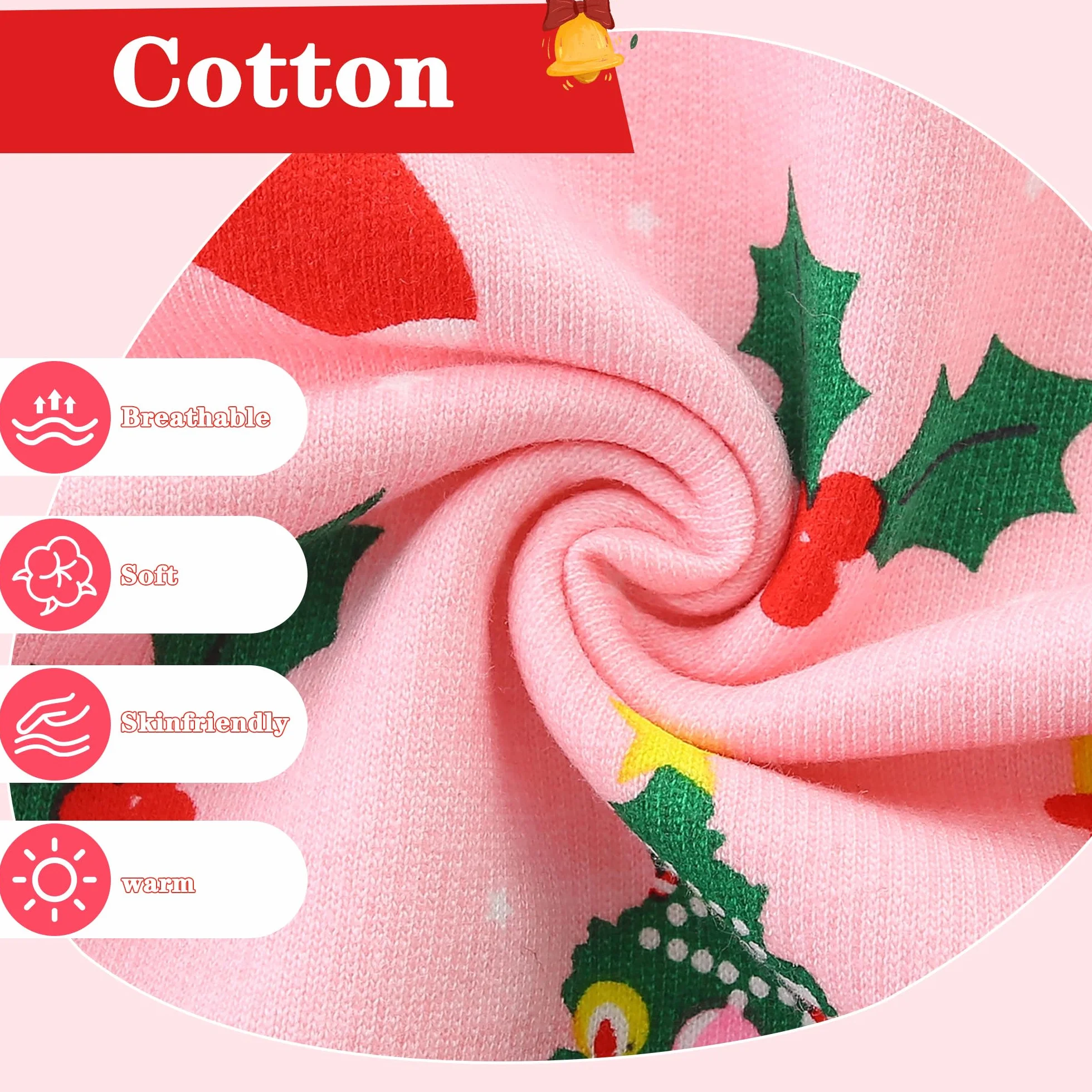 JinBei Camiseta Manga Larga Sudadera Cuello Redondo Unicornio Algodón Niña 2-7 años