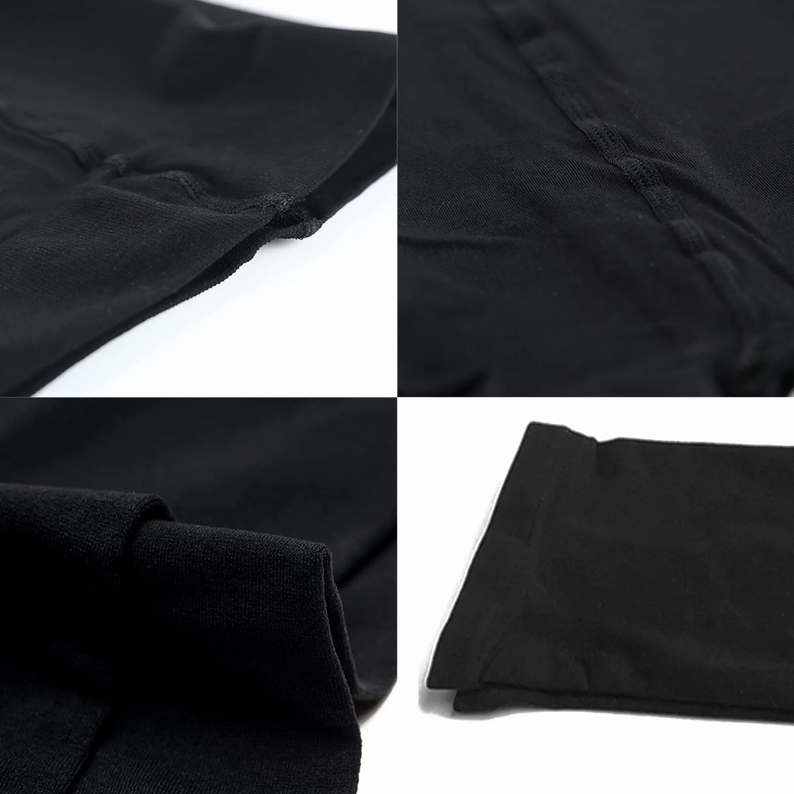 DANCEYOU 2 Pares Medias Danza Ballet Mujeres Niñas Estribo Sin Pie Convertible Negro Opaco 70 Den