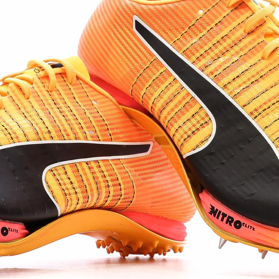PUMA Evospeed 400 Nitro Elite 2 Zapatillas deportivas con Crampons Naranja