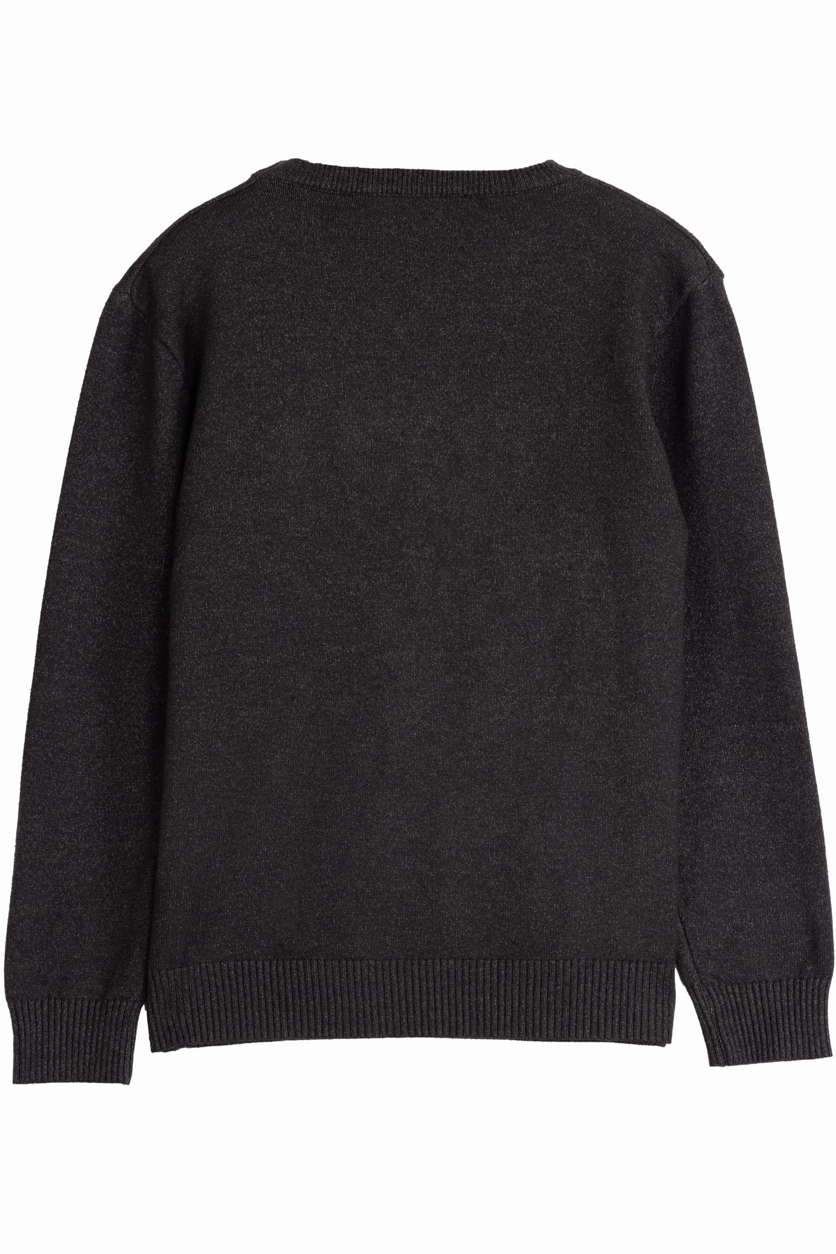 X Ray Suéter de Uniforme Escolar con Cuello en V (Talla XS – XXL), para niños Grandes y niños pequeños, Adolescentes, Manga Larga, Cuello en V, Color Antracita Jaspeado, Talla Grande