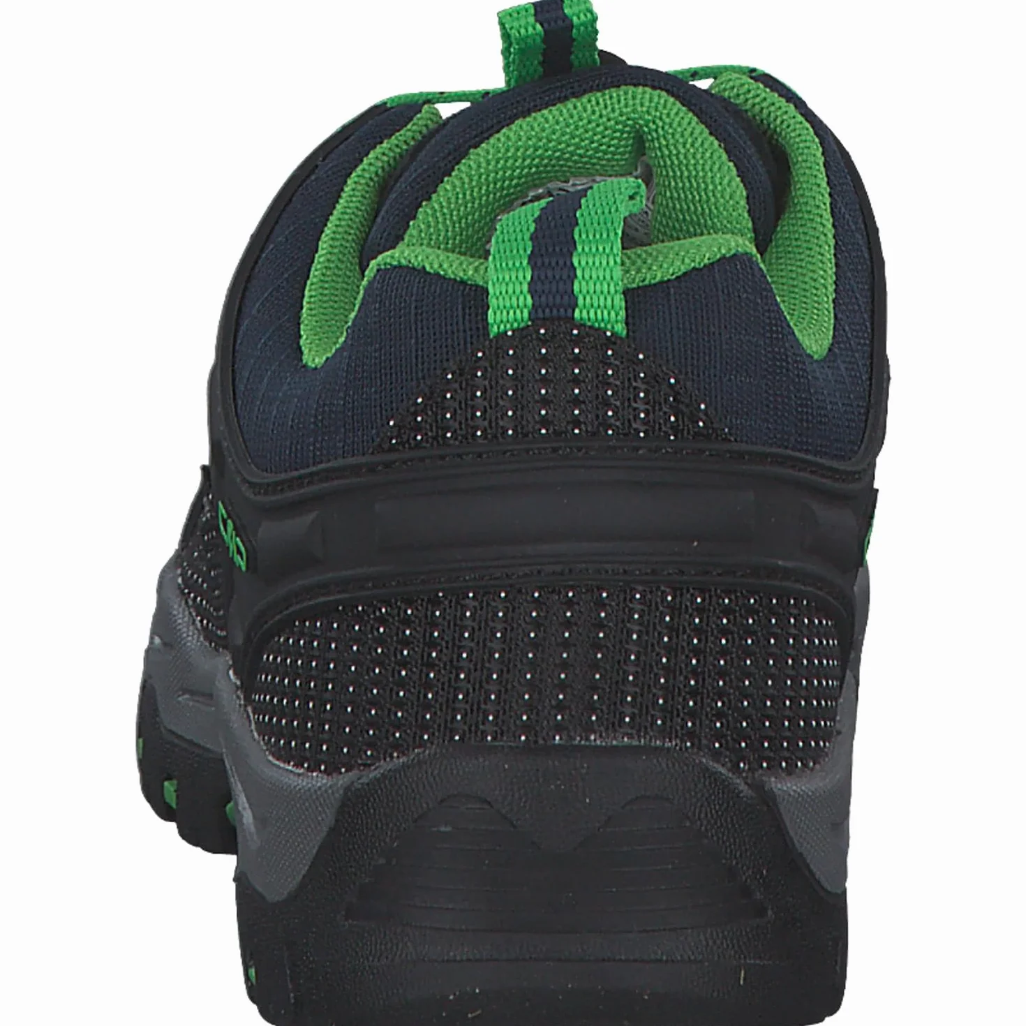CMP Kids Rigel Low Trekking Shoes WP, Zapatos de trekking Unisex niños, Negro azulado Lagarto, 39 EU