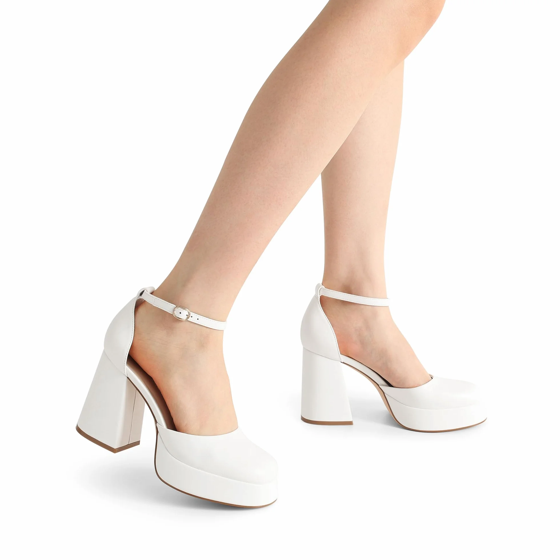 DREAM PAIRS Zapatos de tacón Cerrados Mujer