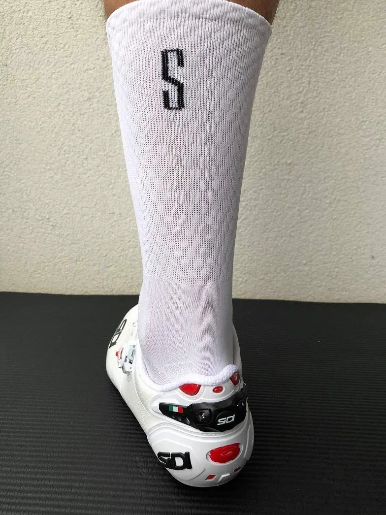 Calcetines de Ciclismo para Hombres Transpirables Antideslizantes Unisex Senderismo
