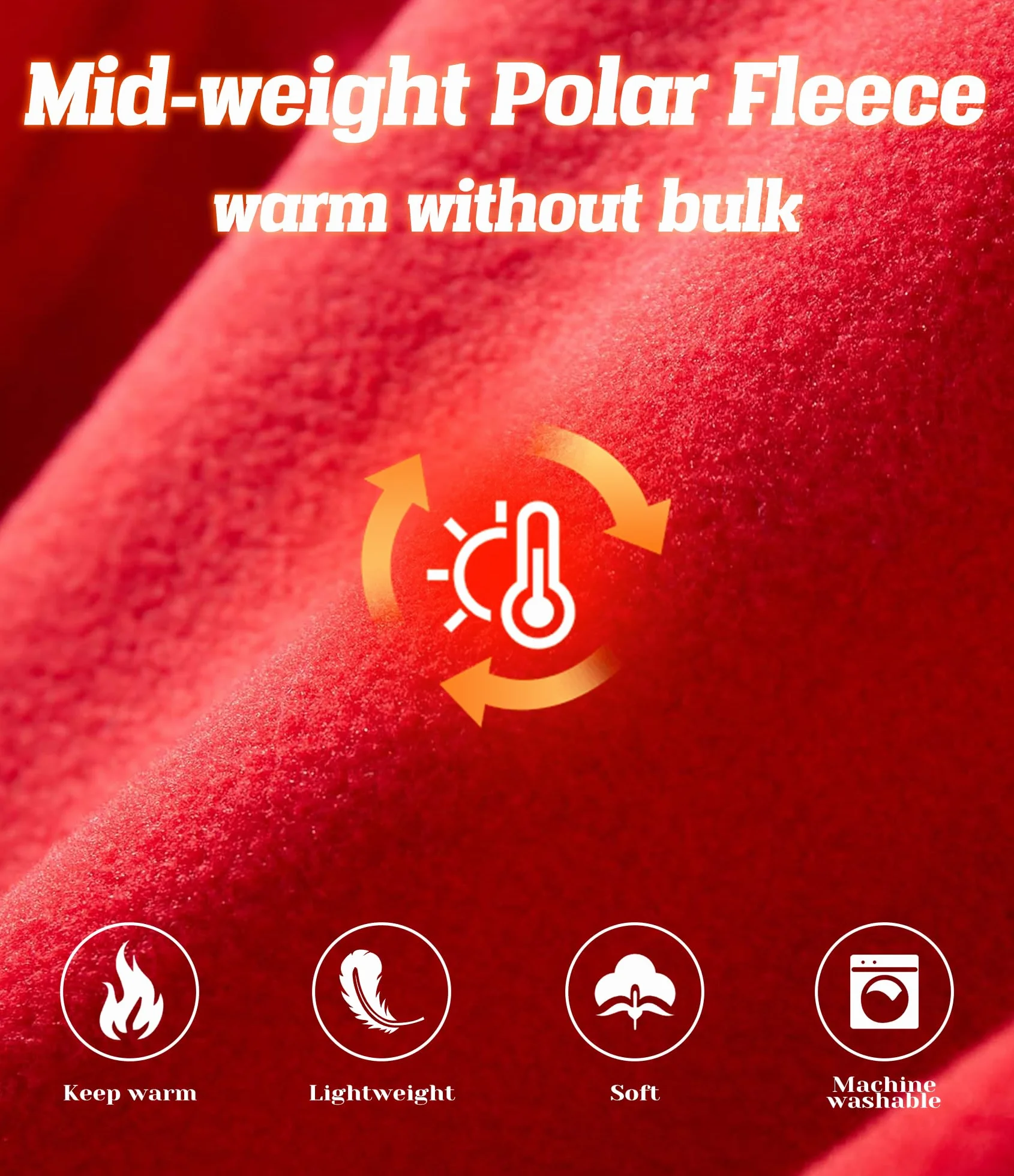 Spring&Gege Chaqueta de forro polar con cremallera completa para niños