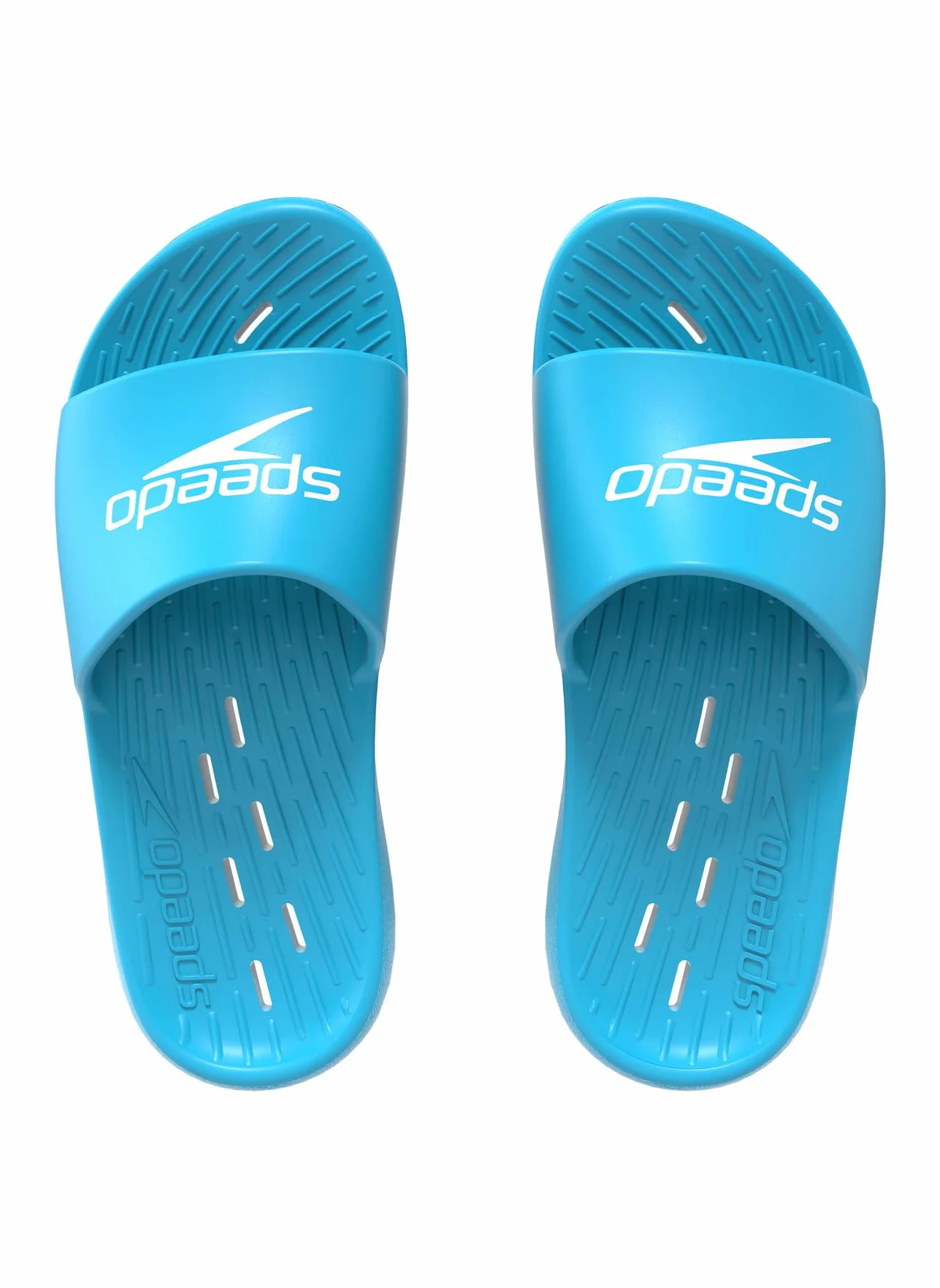 Speedo Slide J Sandalias Junior Unisex Azul Blanco 34.5