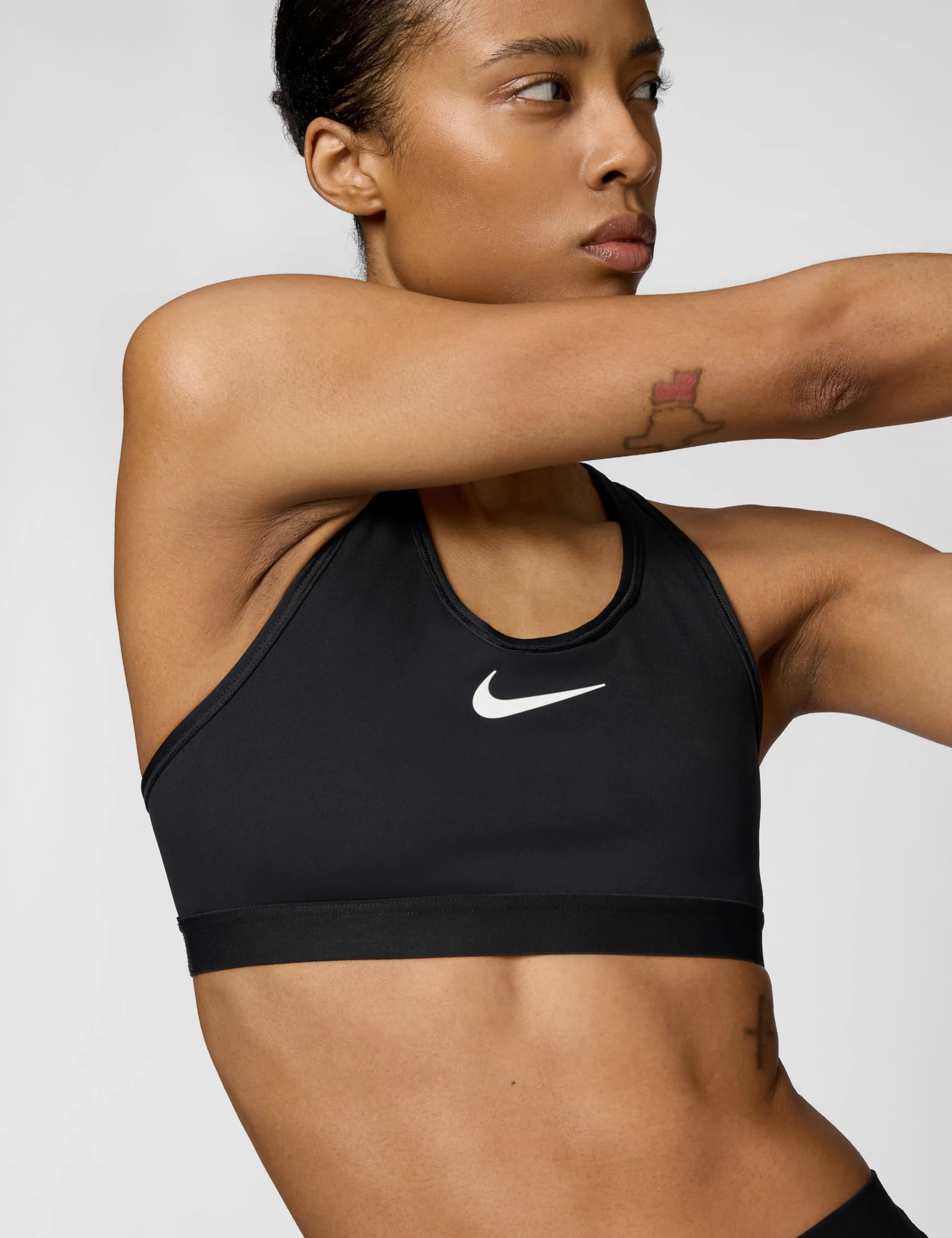 NIKE Women's W Nk DF Swsh HGH SPT Bra Sports Bra (Pack of 1)