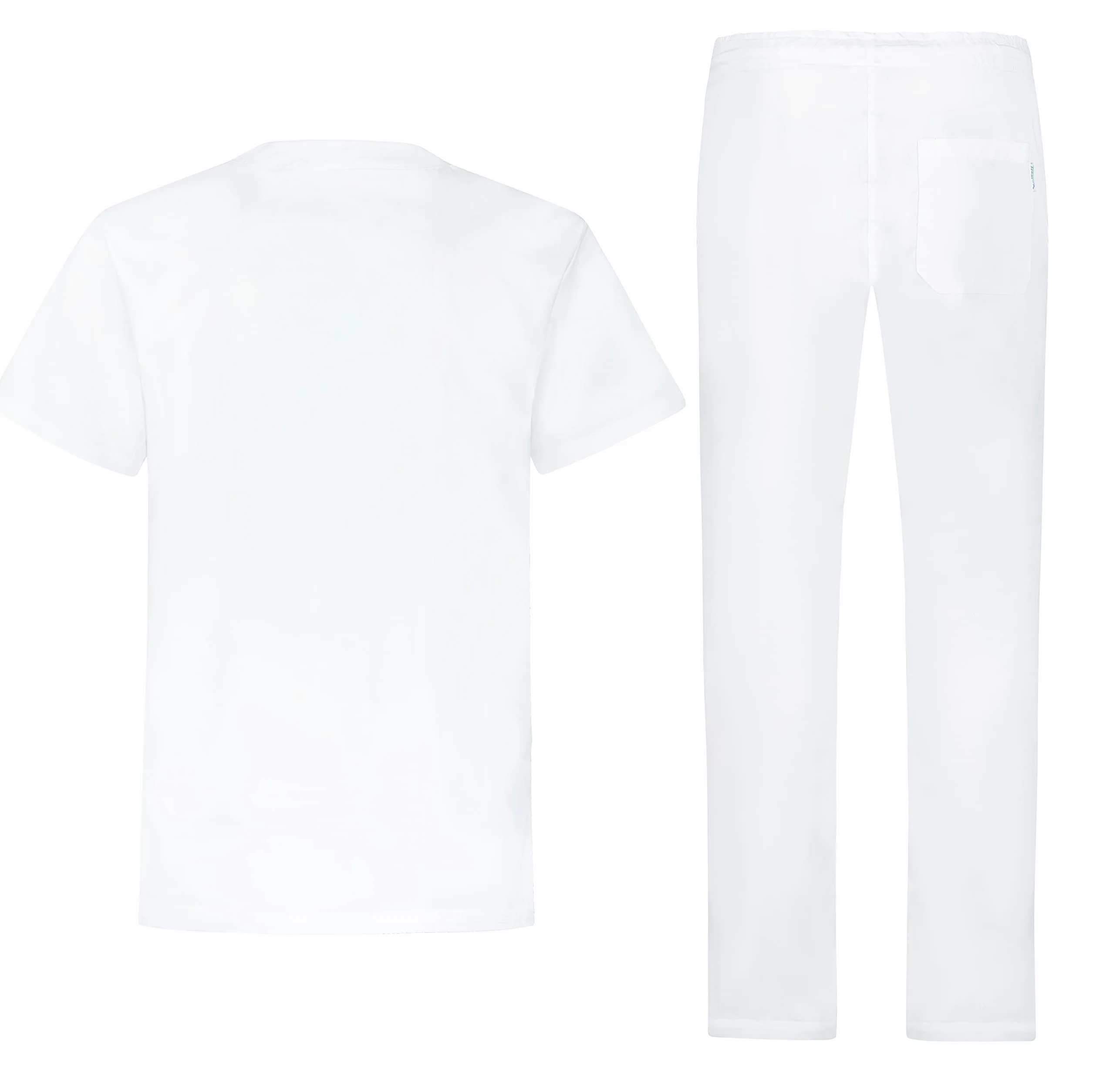 B-well Morelli Uniformes Sanitarios 100% Algodón Pijama Sanitario Unisex Conjunto Casaca Y Pantalón