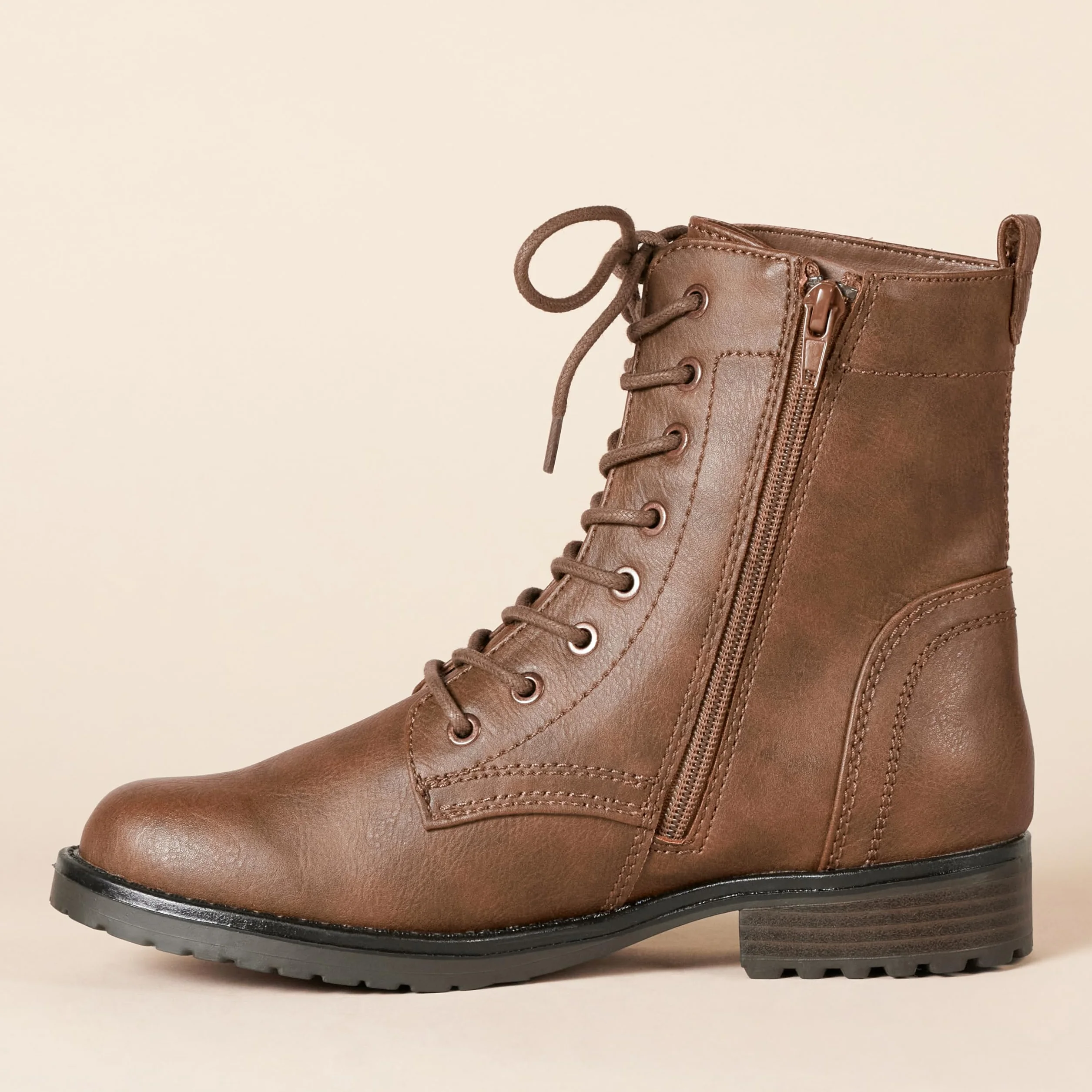 Amazon Essentials Botas de Combate Mujer Cordones