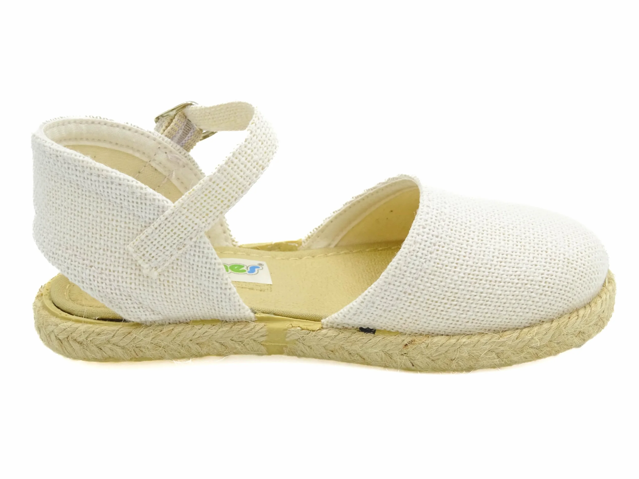 Esparteña de niña para ceremonia bebé