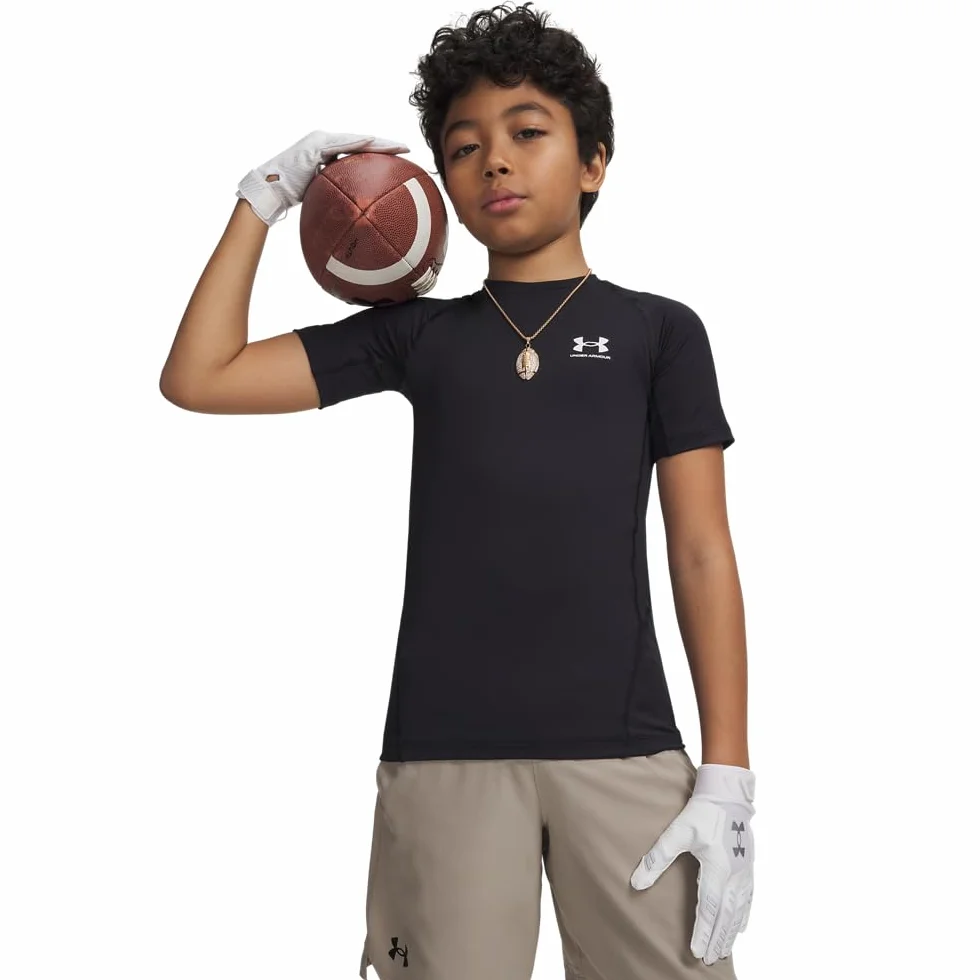 Under Armour HG Armour SS Camiseta Niños Pack 1