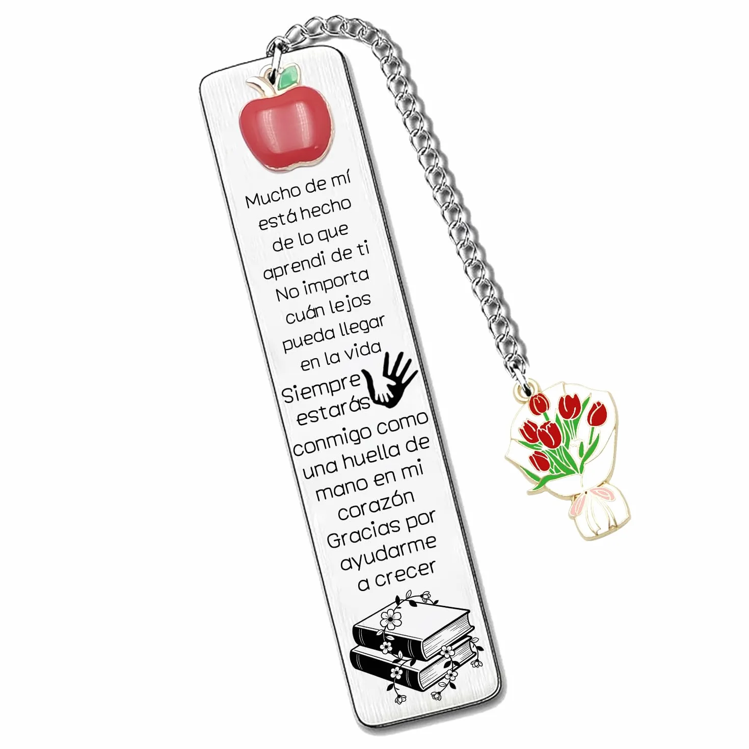 Marcadores de Libros Personalizados Regalo Agradecimiento Estudiantes Graduación Maestras