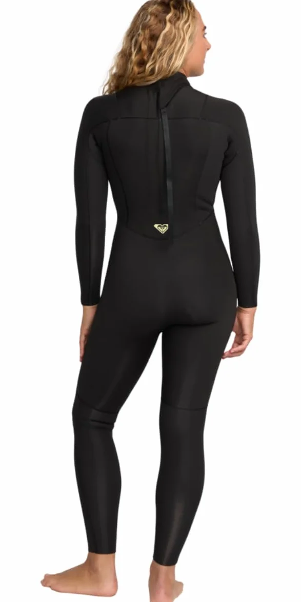Roxy Traje de neopreno Prologue+ 4/3 mm mujer negro