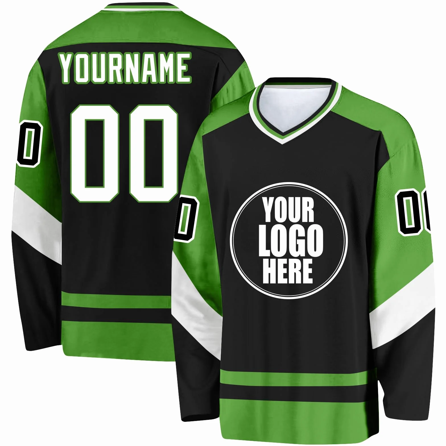 Camisetas de Hockey sobre Hielo Personalizadas con tu Nombre, Equipo y Número