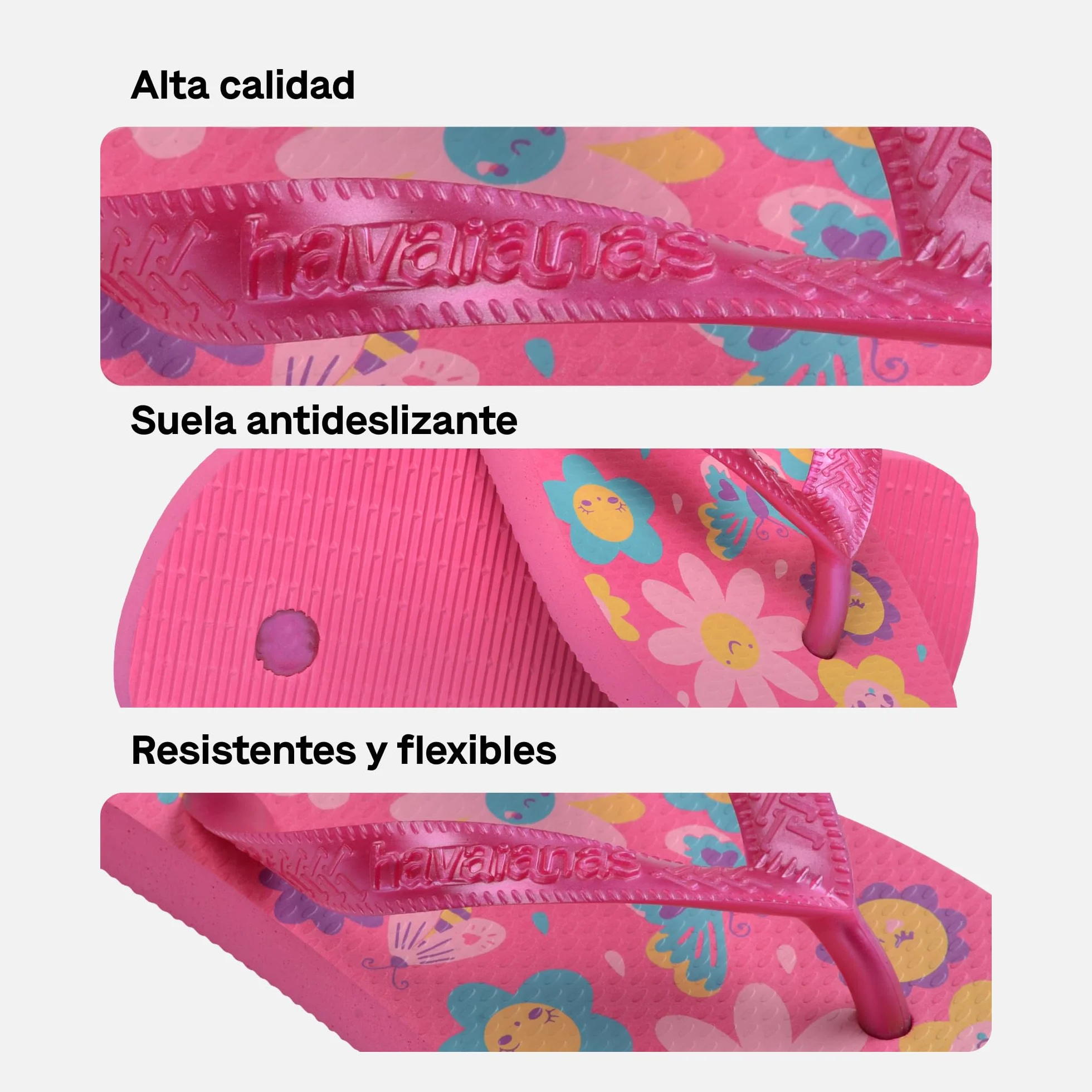 Havaianas Kids Chanclas Flores Niñas