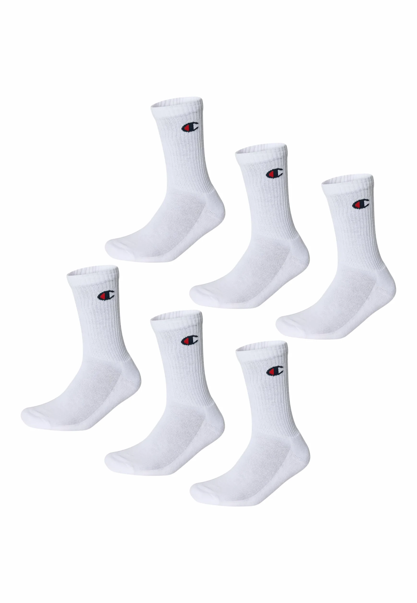 Champion Basics 6pk Crew Socks Unisex Adulto
