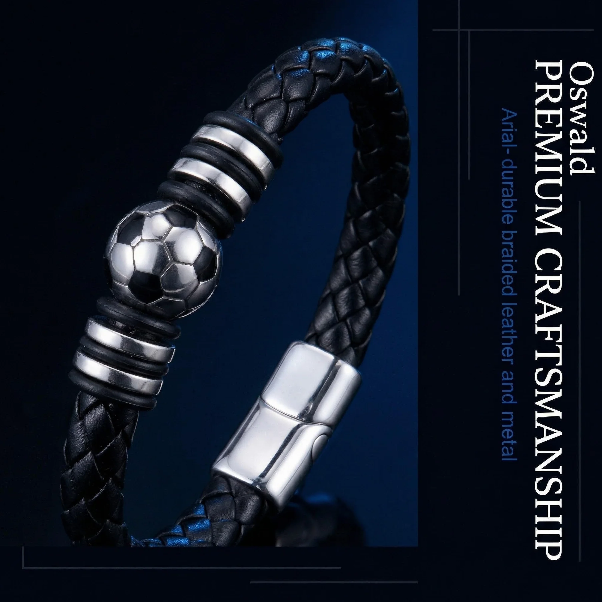 Pulsera de Fútbol para Niños 7.5 Pulgadas Regalo Original 8-12 Años
