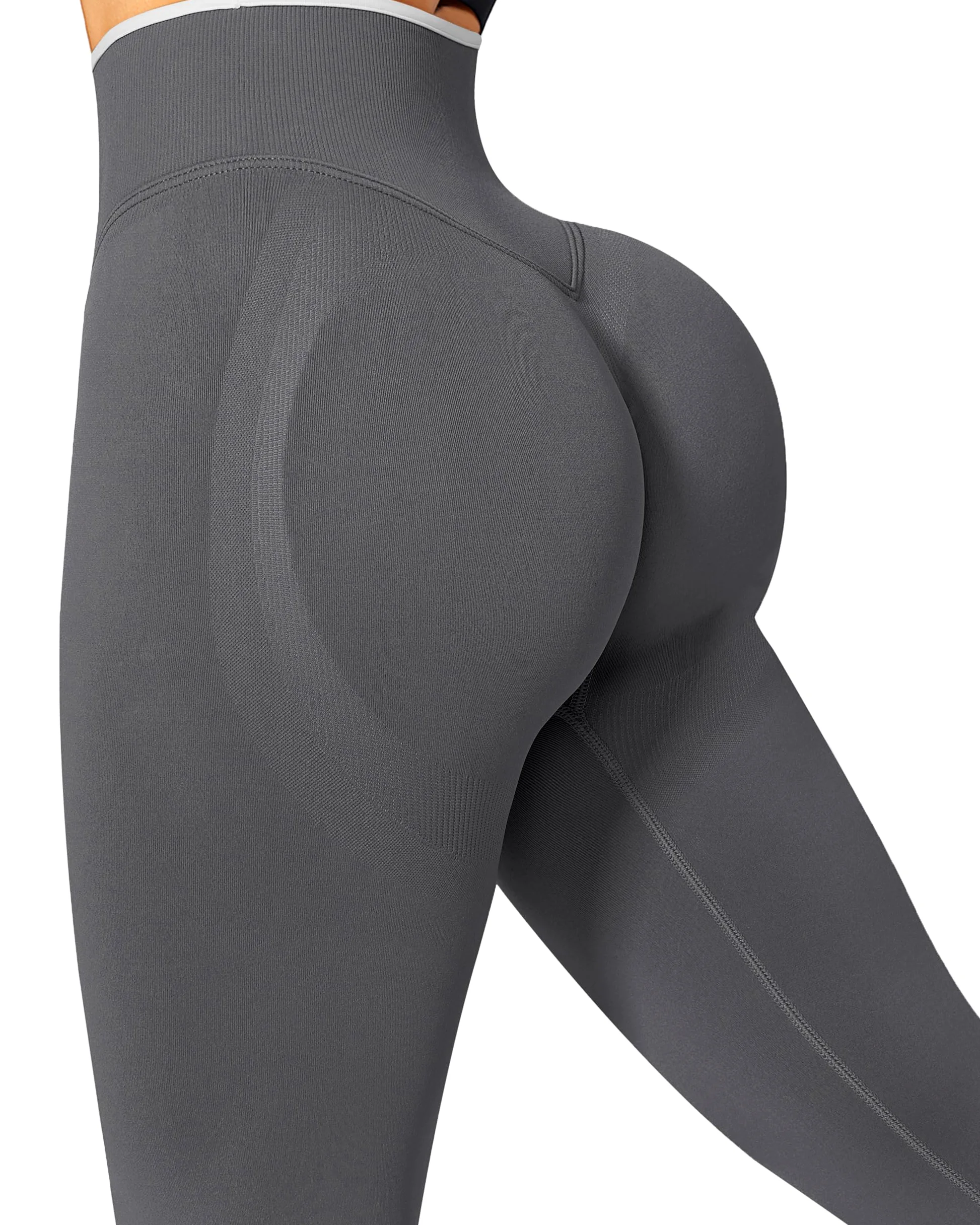 DOULAFASS Mallas deportivas largas para mujer, bloque de color, cintura alta, moldeadora para yoga | Opaco, resistente a sentadillas, levantamiento de glúteos, tejido suave y sin costuras, elástico en 4 direcciones, uso diario